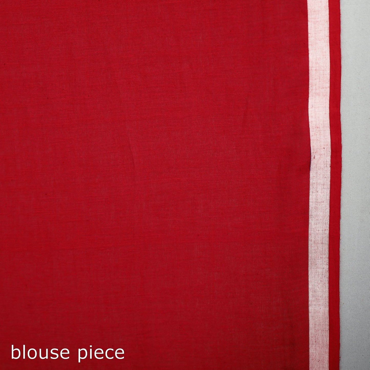 Red Handloom Cotton Phulia Jamdani Saree