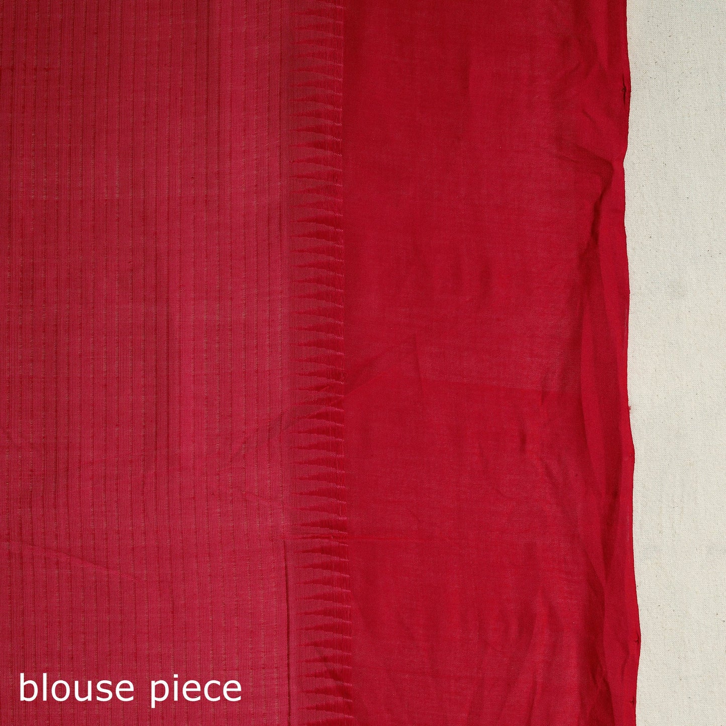 Red Handloom Missing Checks Cotton Mangalagiri Saree