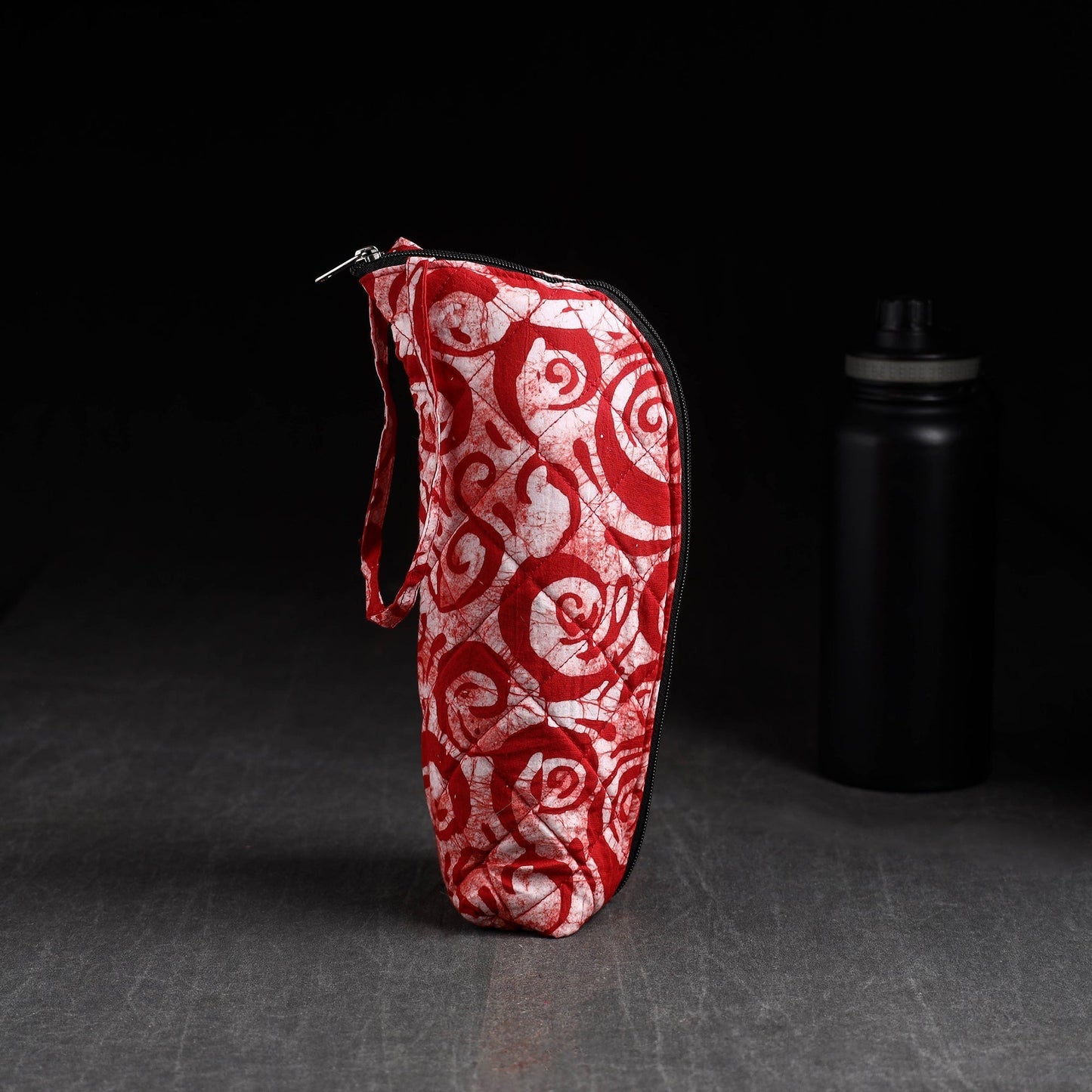 Handmade 1l water bottle cover 03 - handcrafted