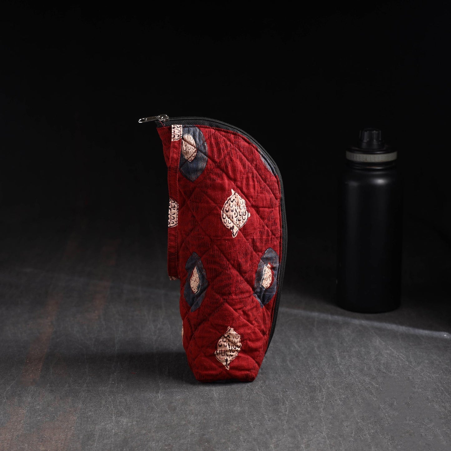 Handmade 1l water bottle cover 06 - handcrafted