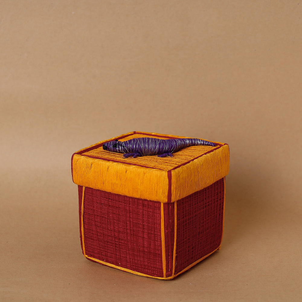 Handmade Coir Jewelry Box - Bug