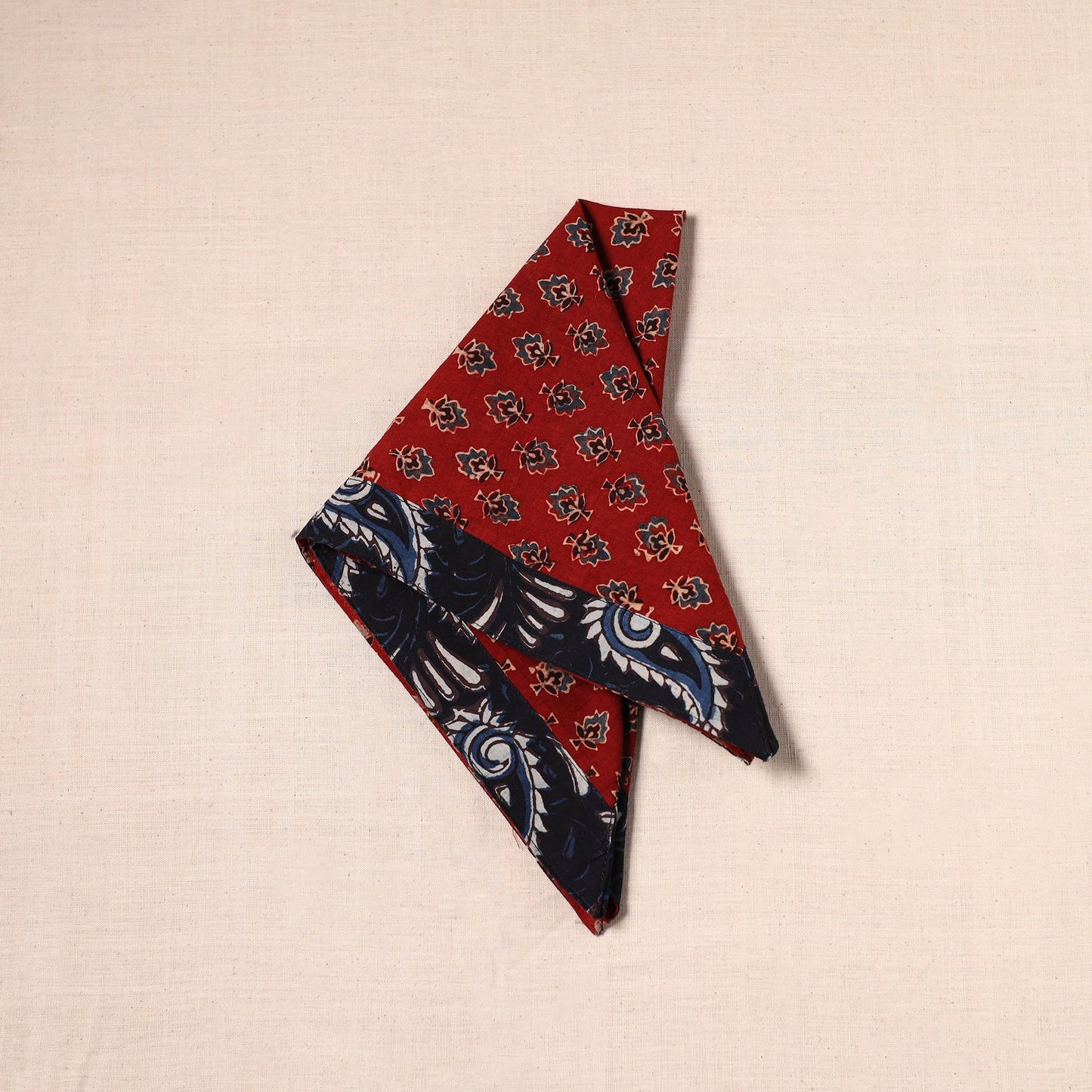 Handmade cotton bandana 35 - handcrafted
