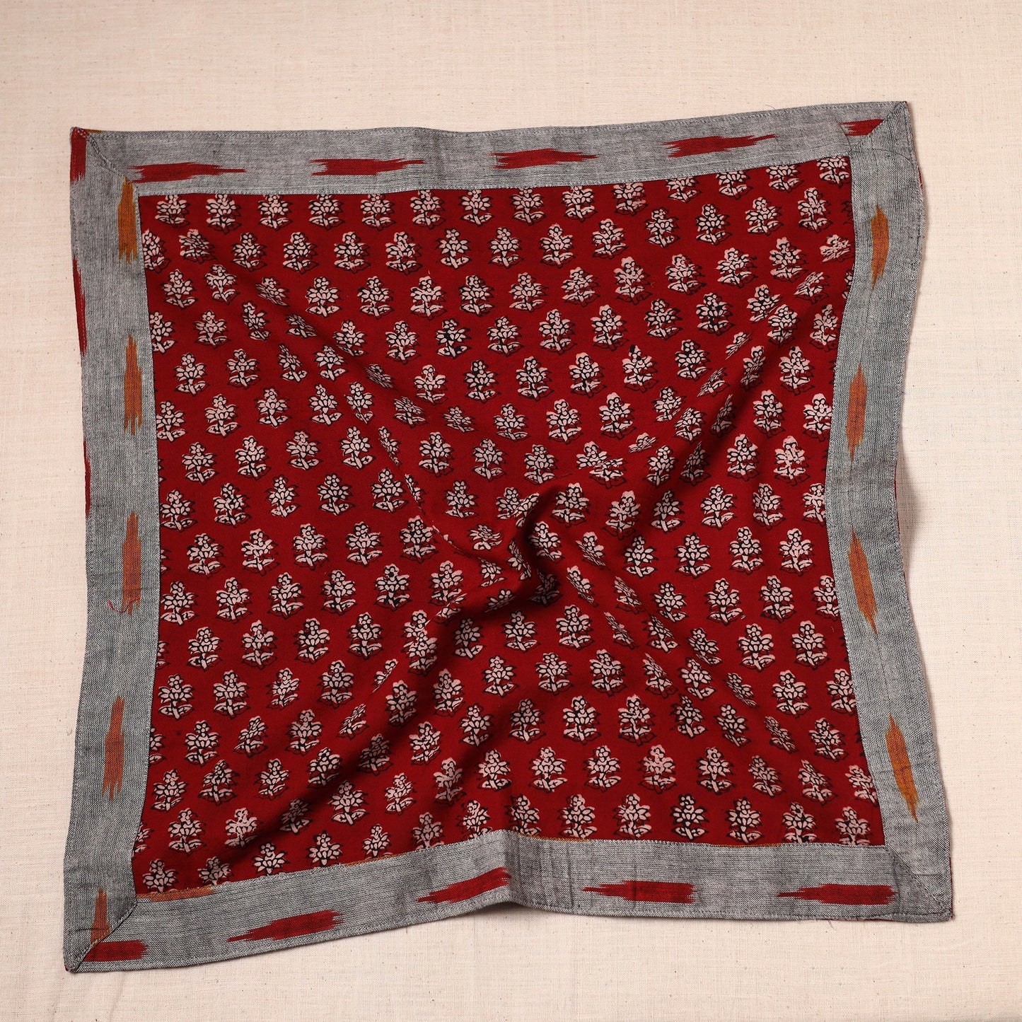 Handmade cotton bandana 39 - handcrafted