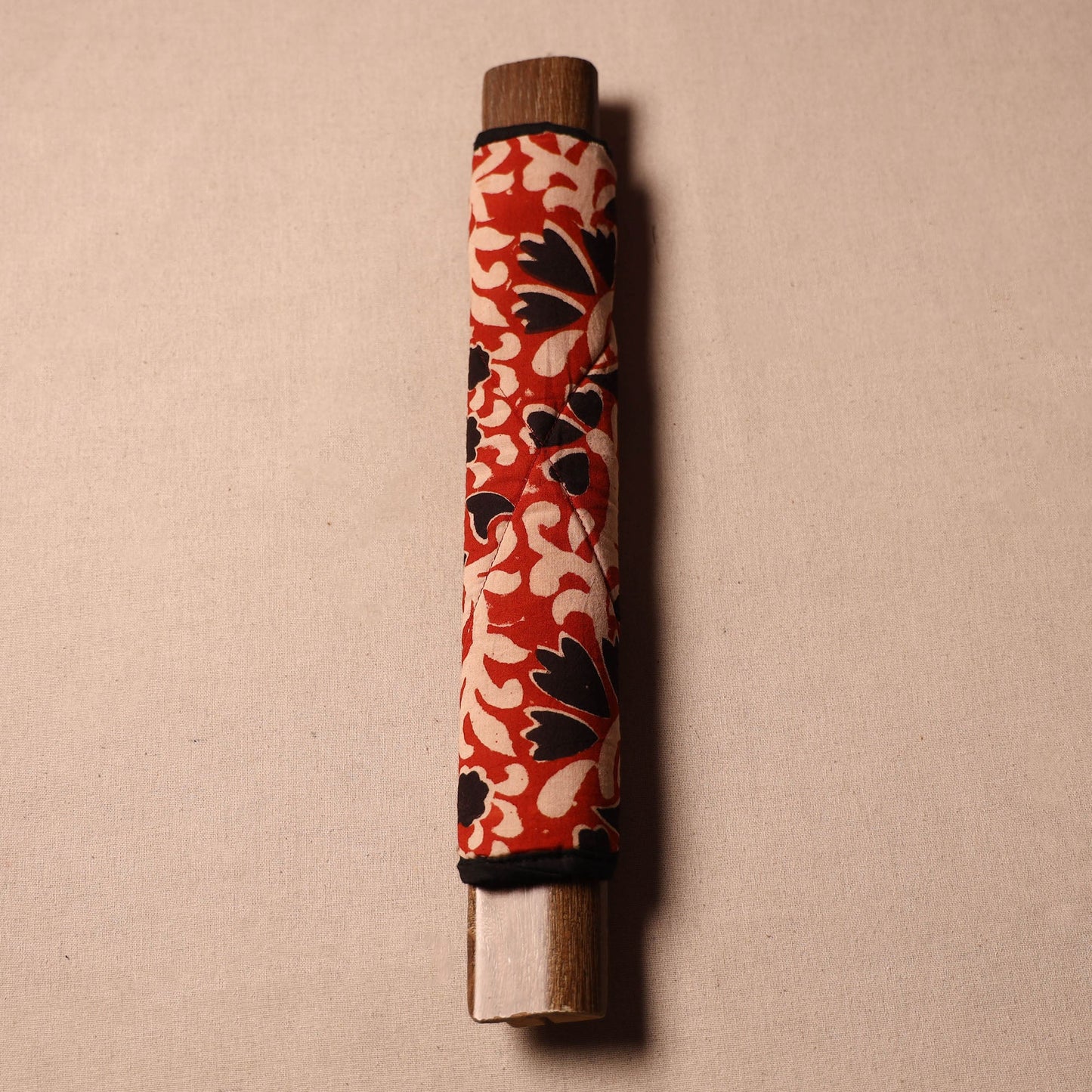 Buy Handmade Cotton Red Fridge Handle Cover 193