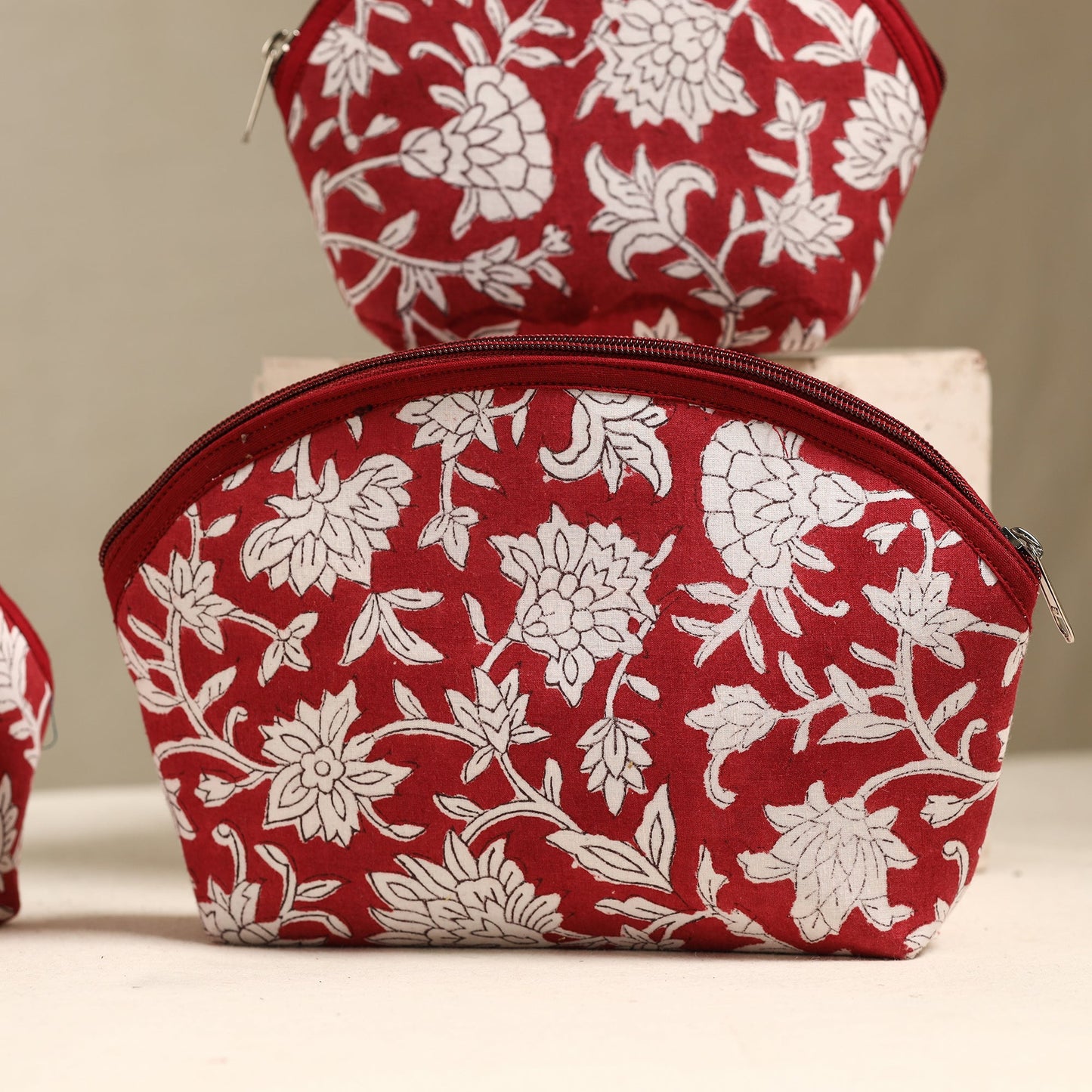 Handmade Cotton Toiletry Bags (Set of 3) 149