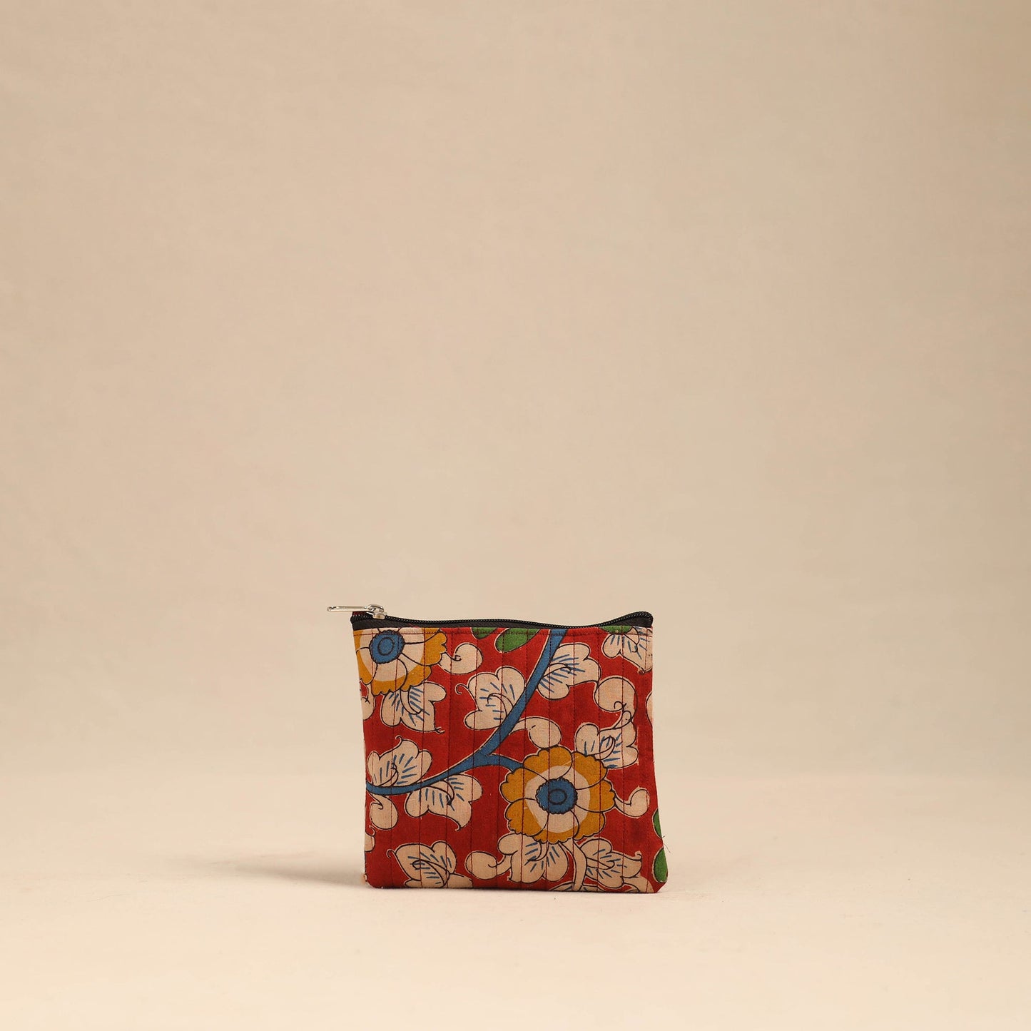 Red - handmade cotton utility pouches (set of 3) 04