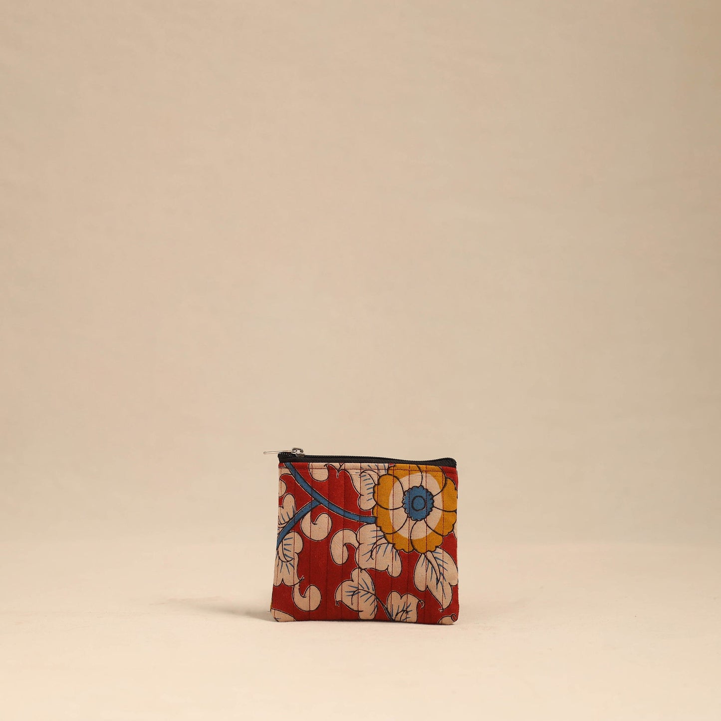 Red - handmade cotton utility pouches (set of 3) 04