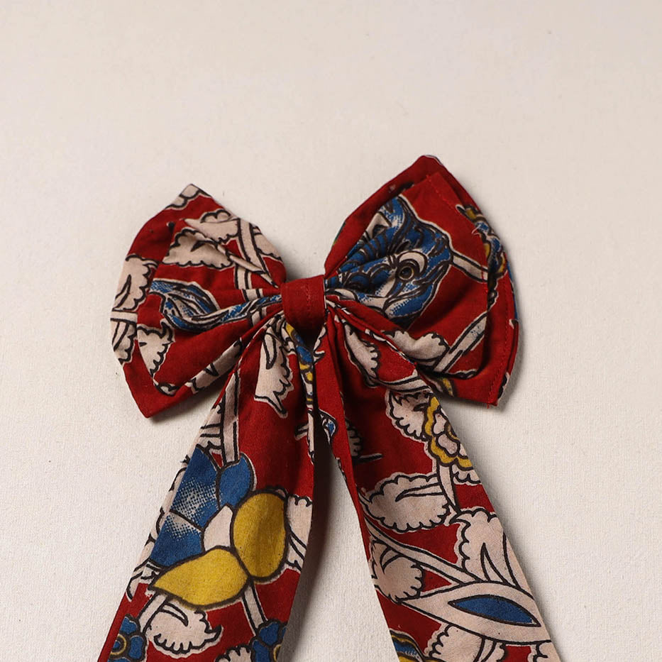 Handmade Fabric Bow Hair Clip