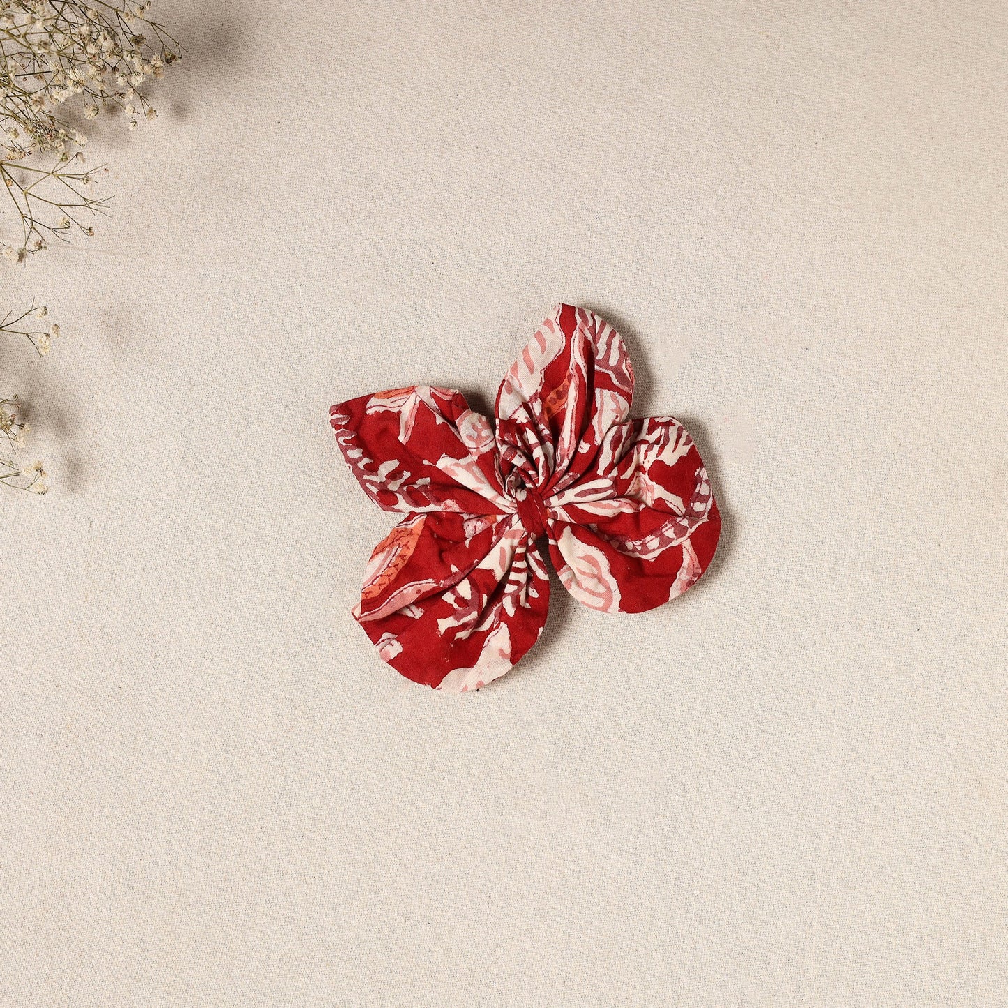 Handmade Fabric Butterfly Hair Clip