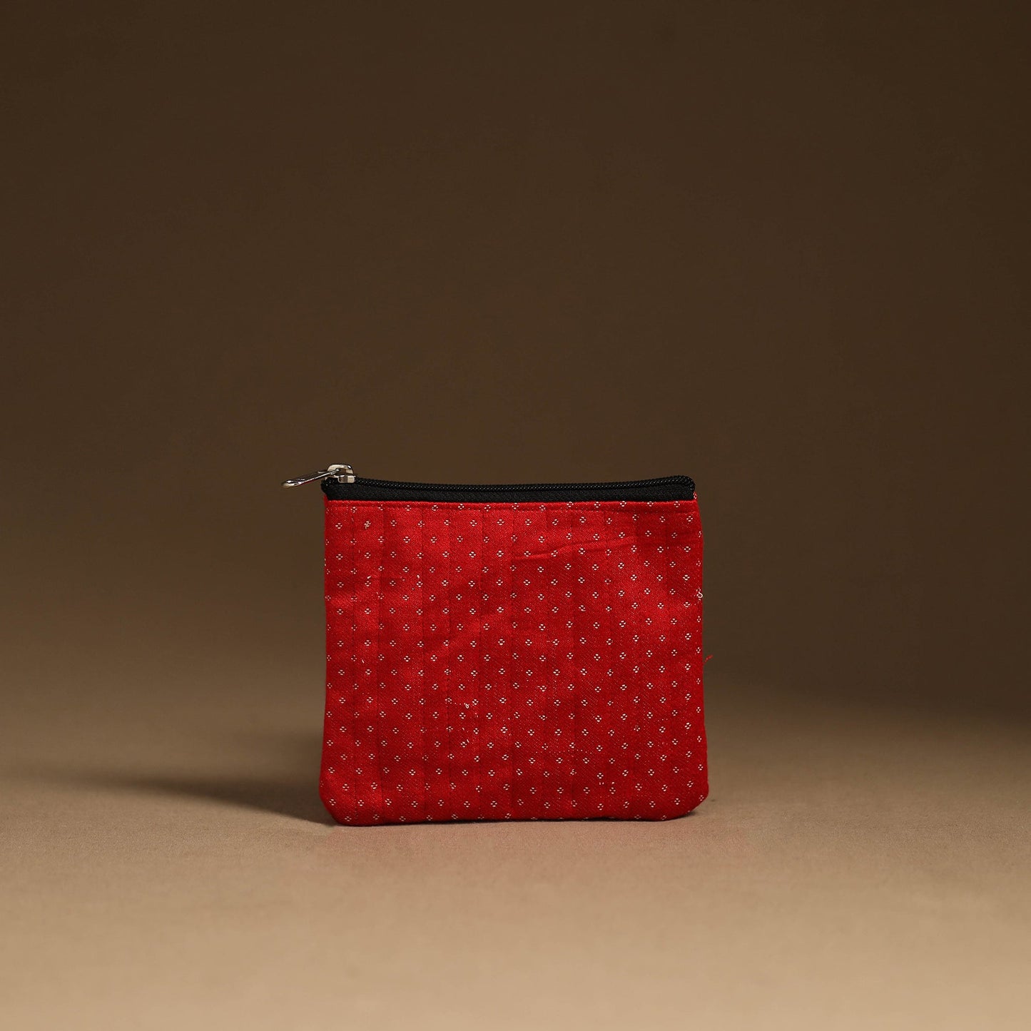 Handmade Mashru Silk Utility Pouch 33