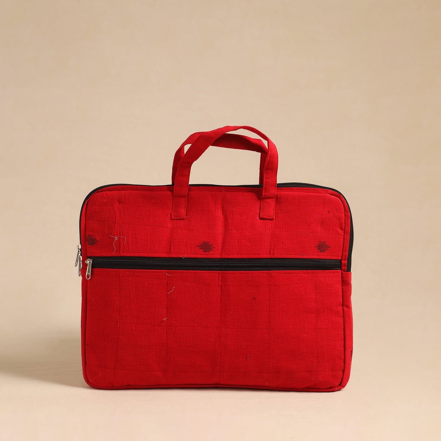 Handmade Quilted Cotton Laptop Bag