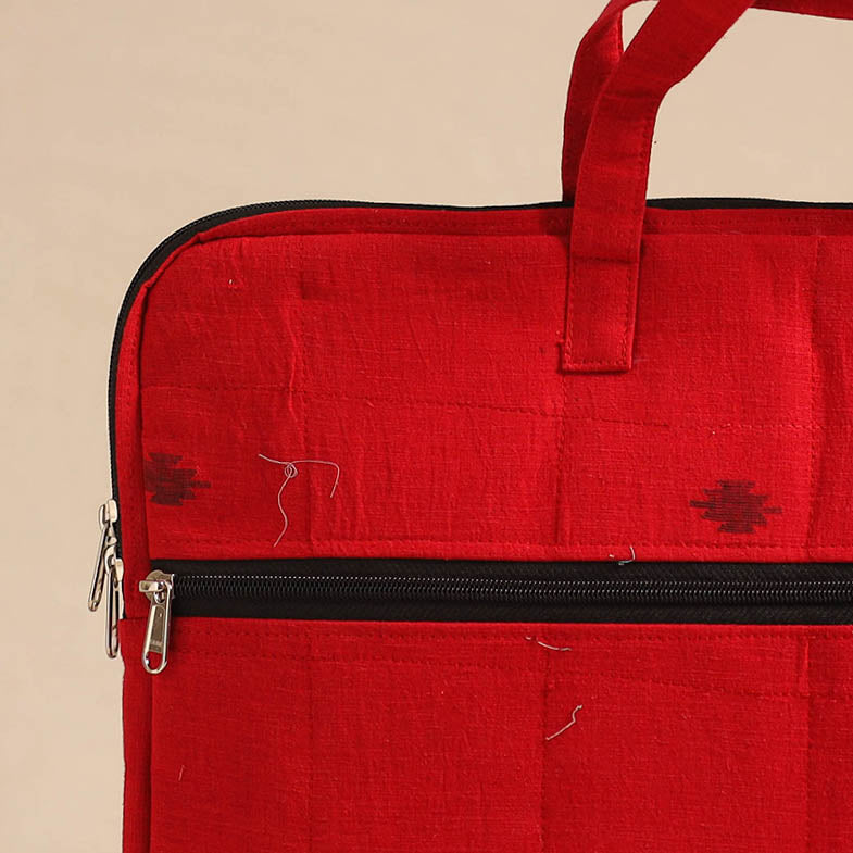 Handmade Quilted Cotton Laptop Bag