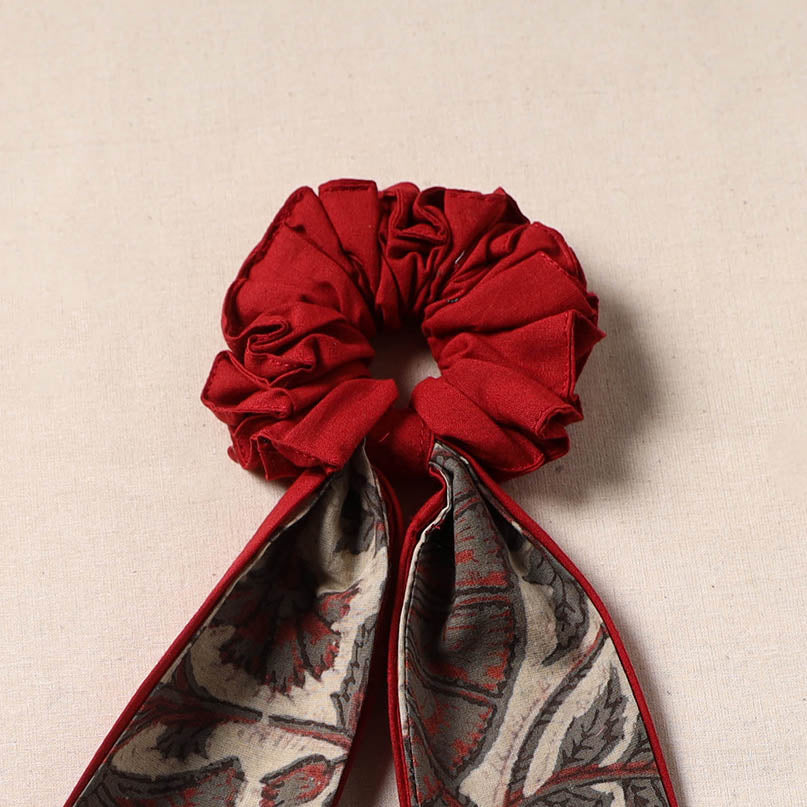 Handmade rubber band/scarf scrunchie 39 - handcrafted