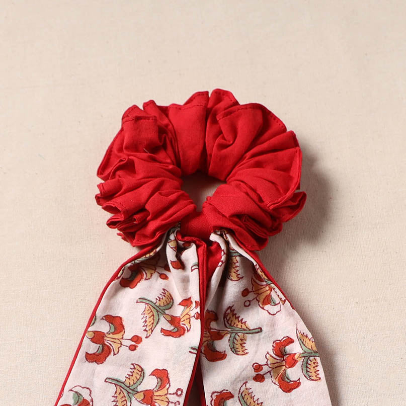 Handmade rubber band/scarf scrunchie 42 - handcrafted