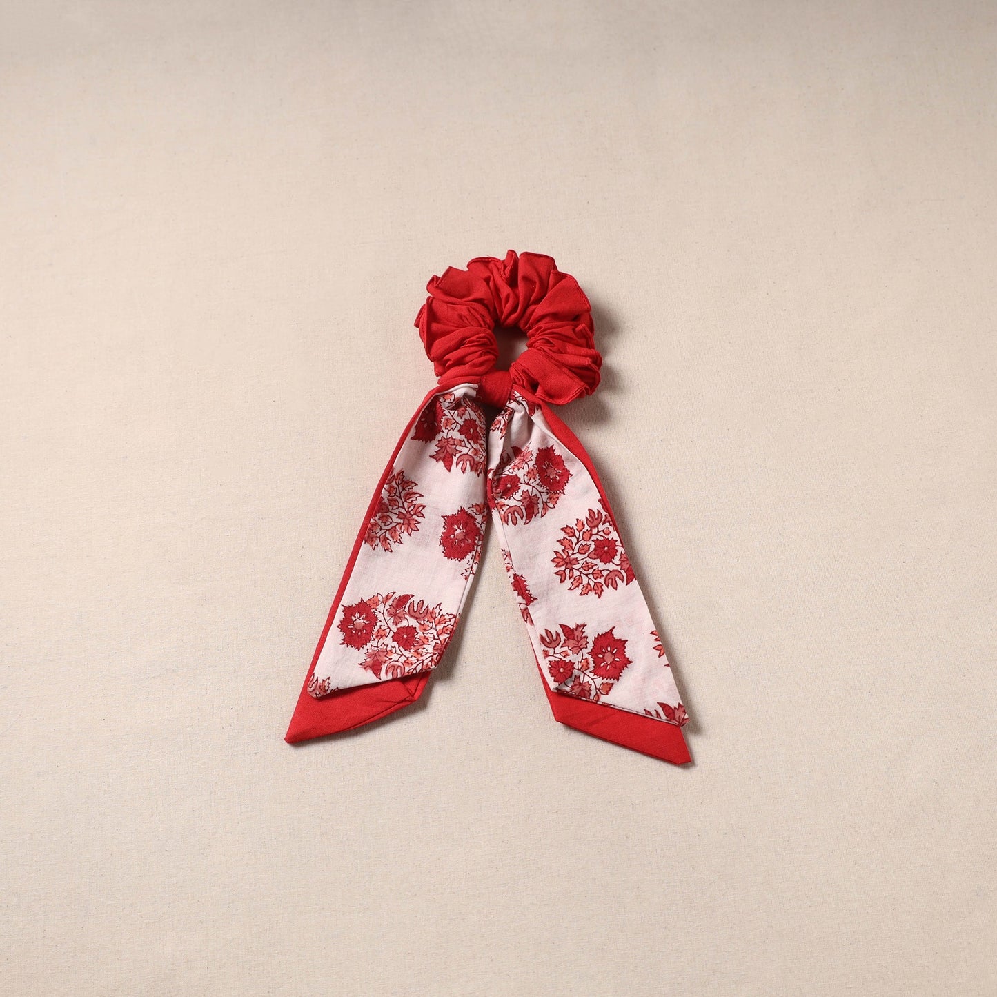 Handmade rubber band/scarf scrunchie 68 - handcrafted