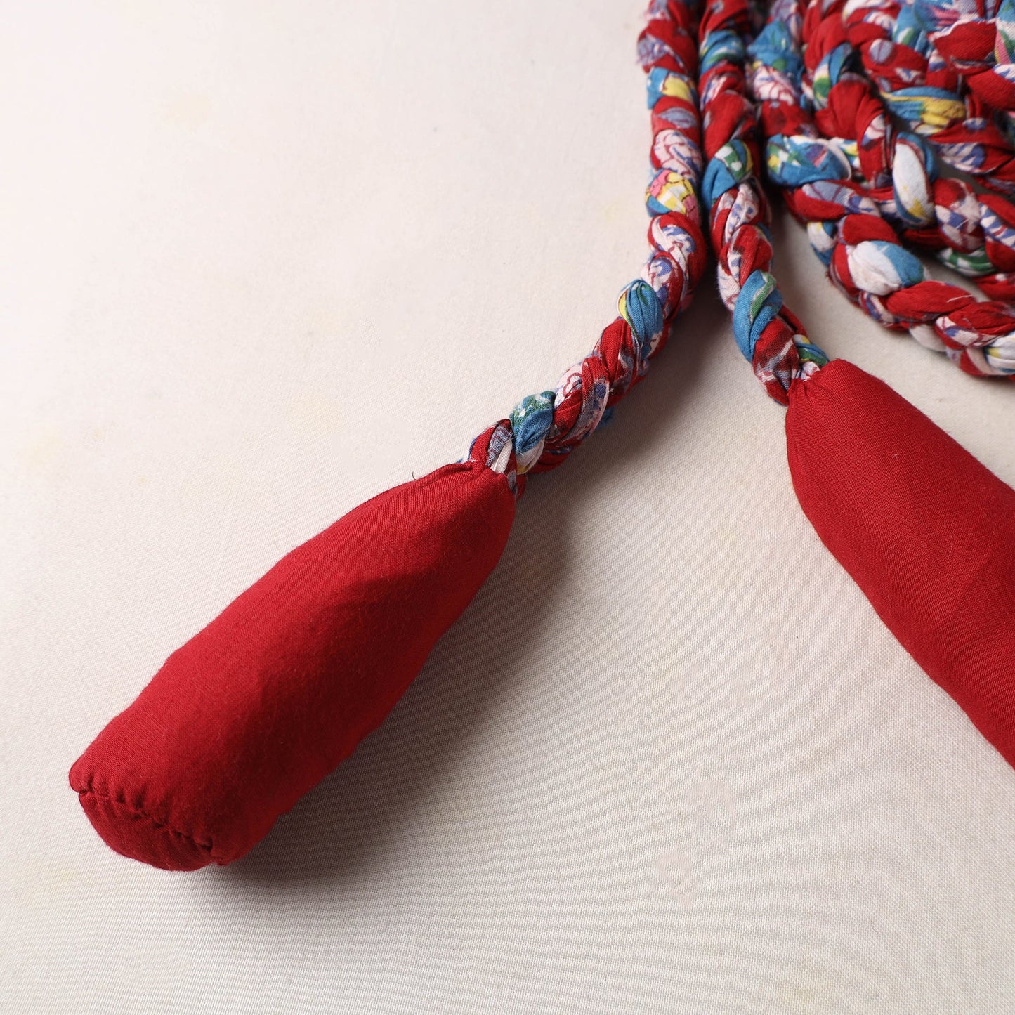 Handmade Upcycled Fabric Skipping Rope 20
