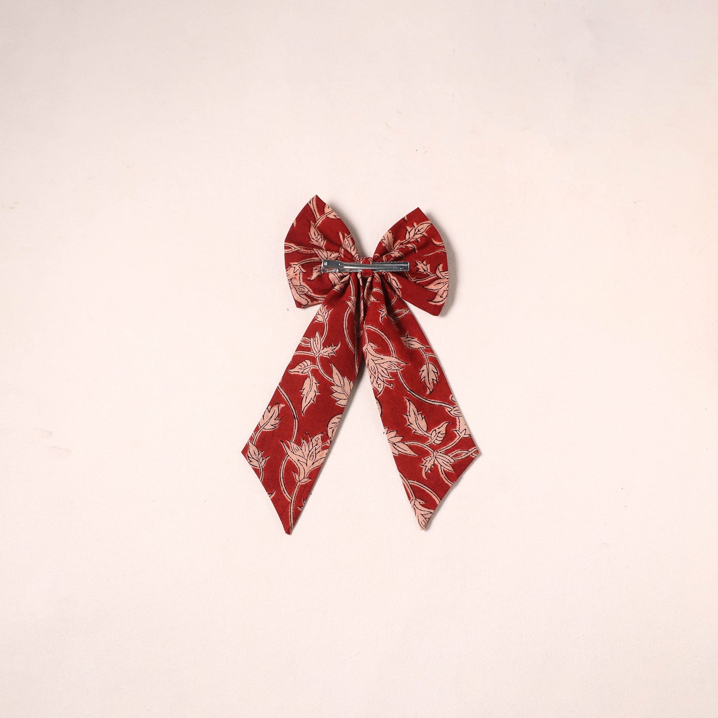 Handmade women’s bow hair clip 19 - handcrafted