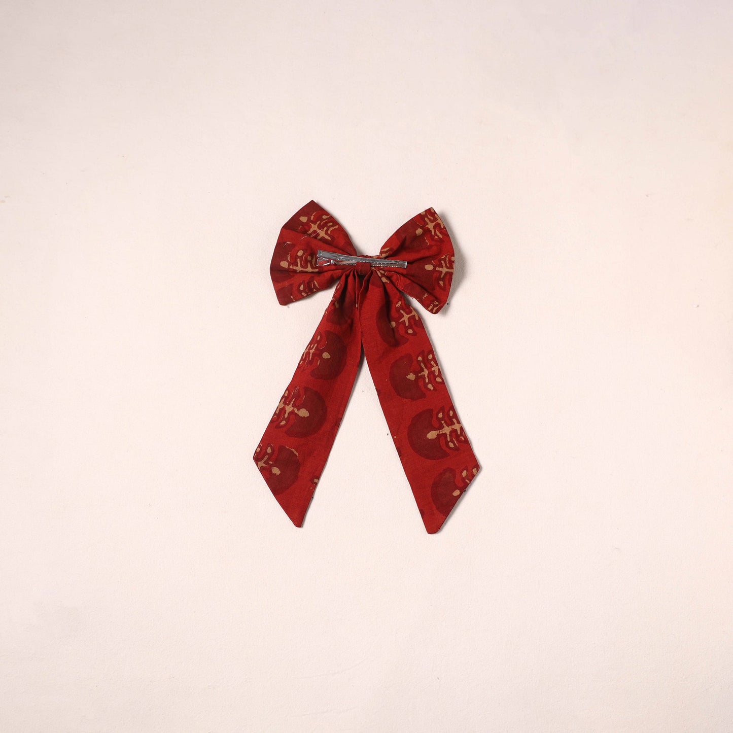 Handmade women’s bow hair clip 23 - handcrafted