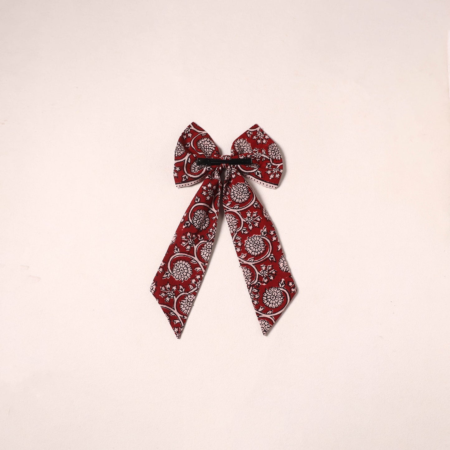 Handmade women’s bow hair clip 38 - handcrafted