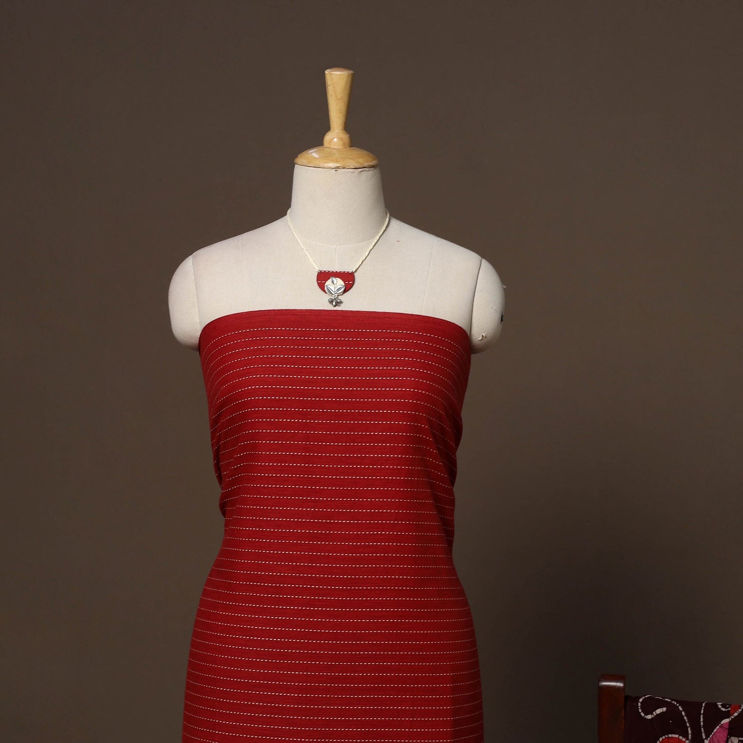 Jacquard cotton 2pc unstitched dress material