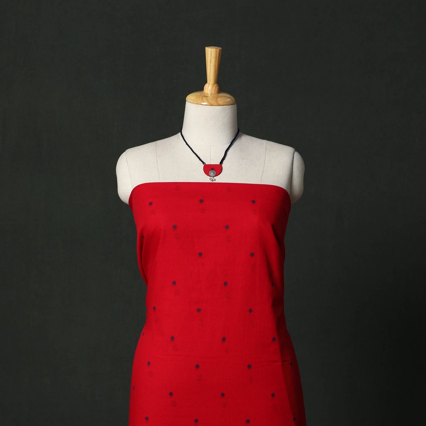 Jacquard cotton 2pc unstitched dress material