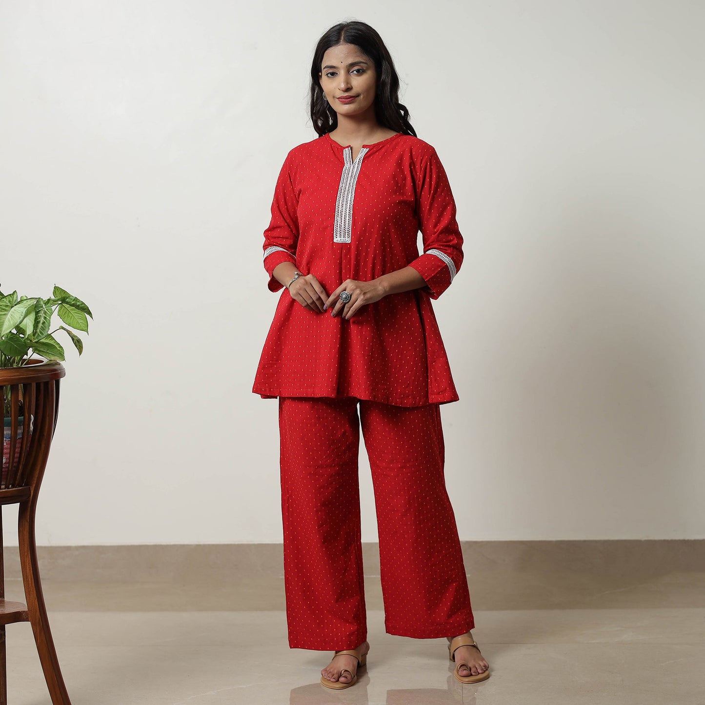 Buy Jacquard Cotton Co-Ord Set 05 Online at iTokri.com