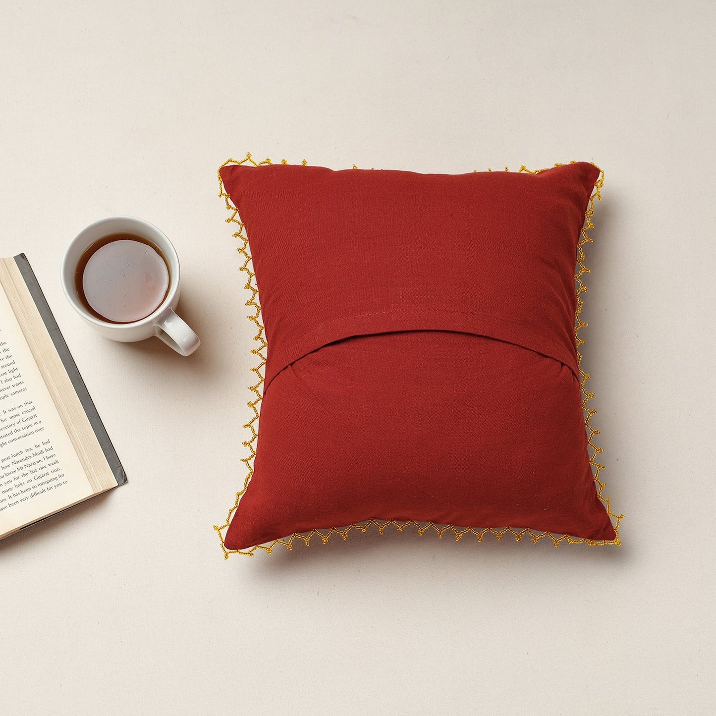 Hand Embroidery Cushion Cover