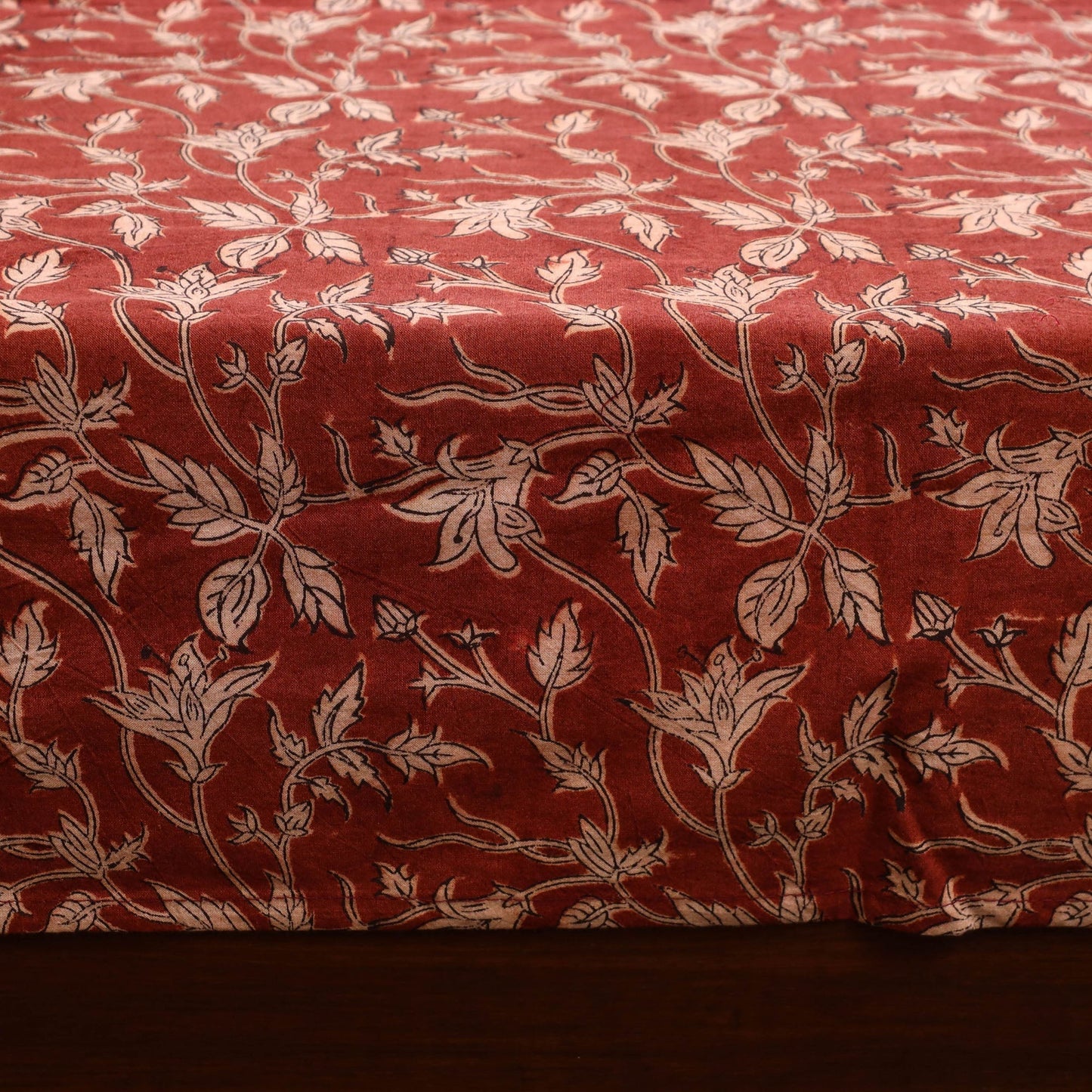 Kalamkari patchwork cotton bedsheet set 24 - handcrafted
