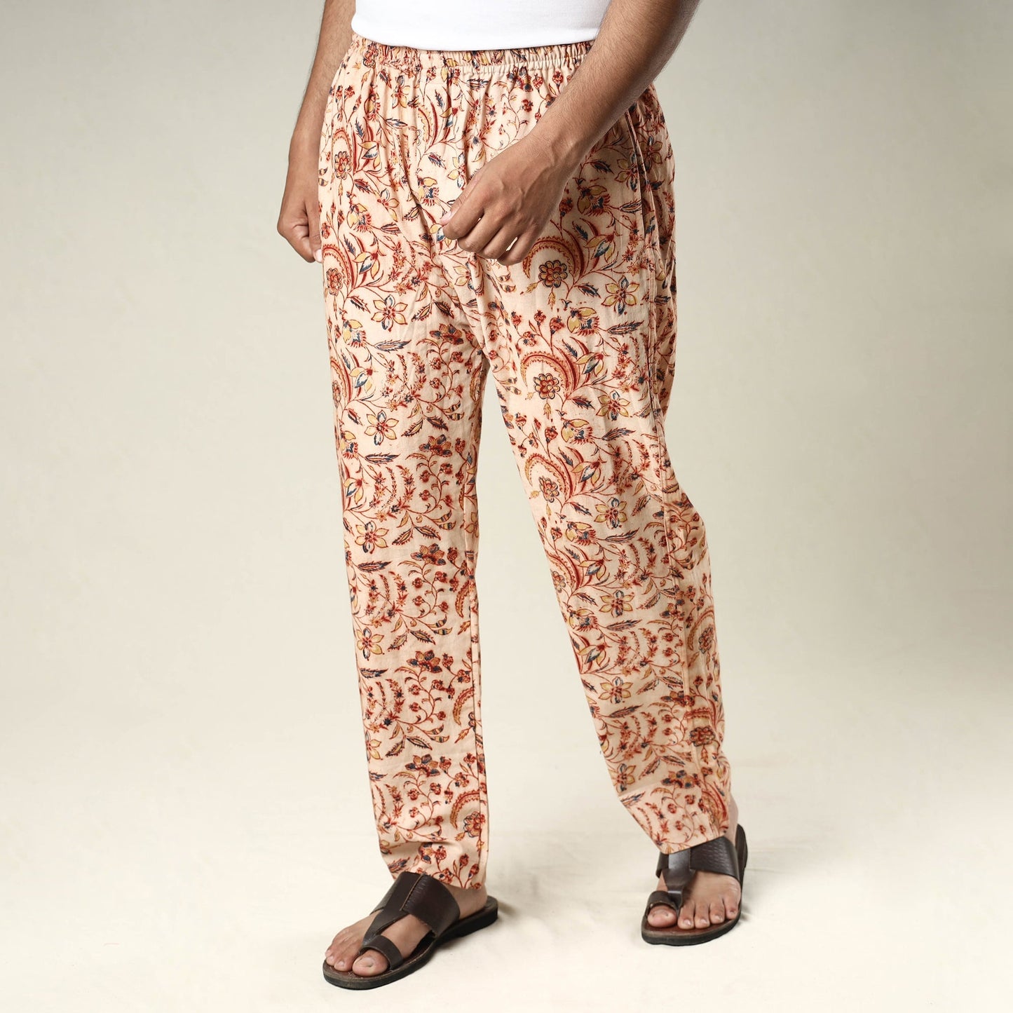 Kalamkari Block Printed Men’s Pyjama