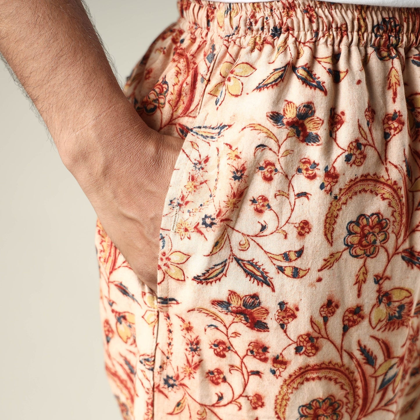 Kalamkari Block Printed Men’s Pyjama