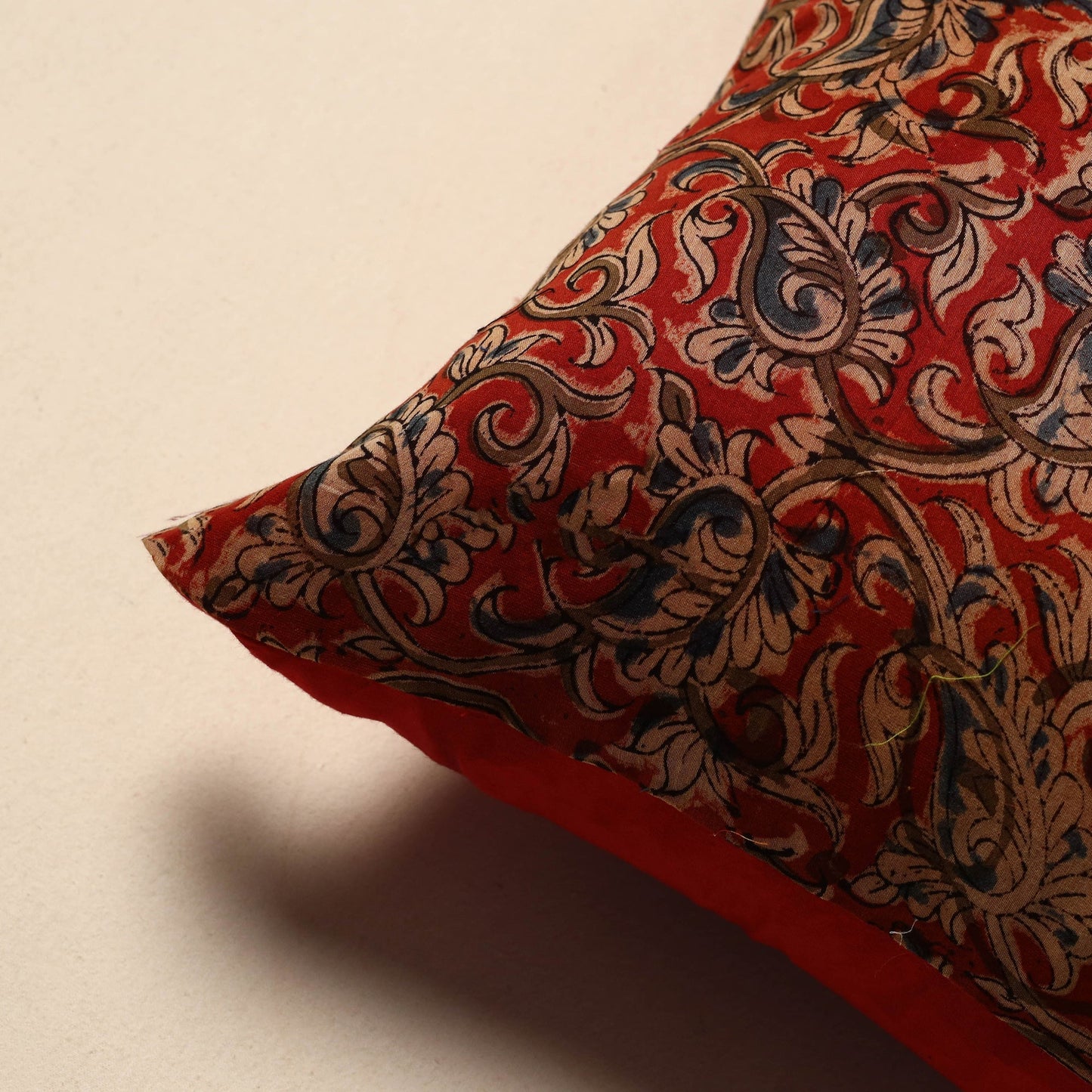 Kalamkari cushion cover 45 - handcrafted