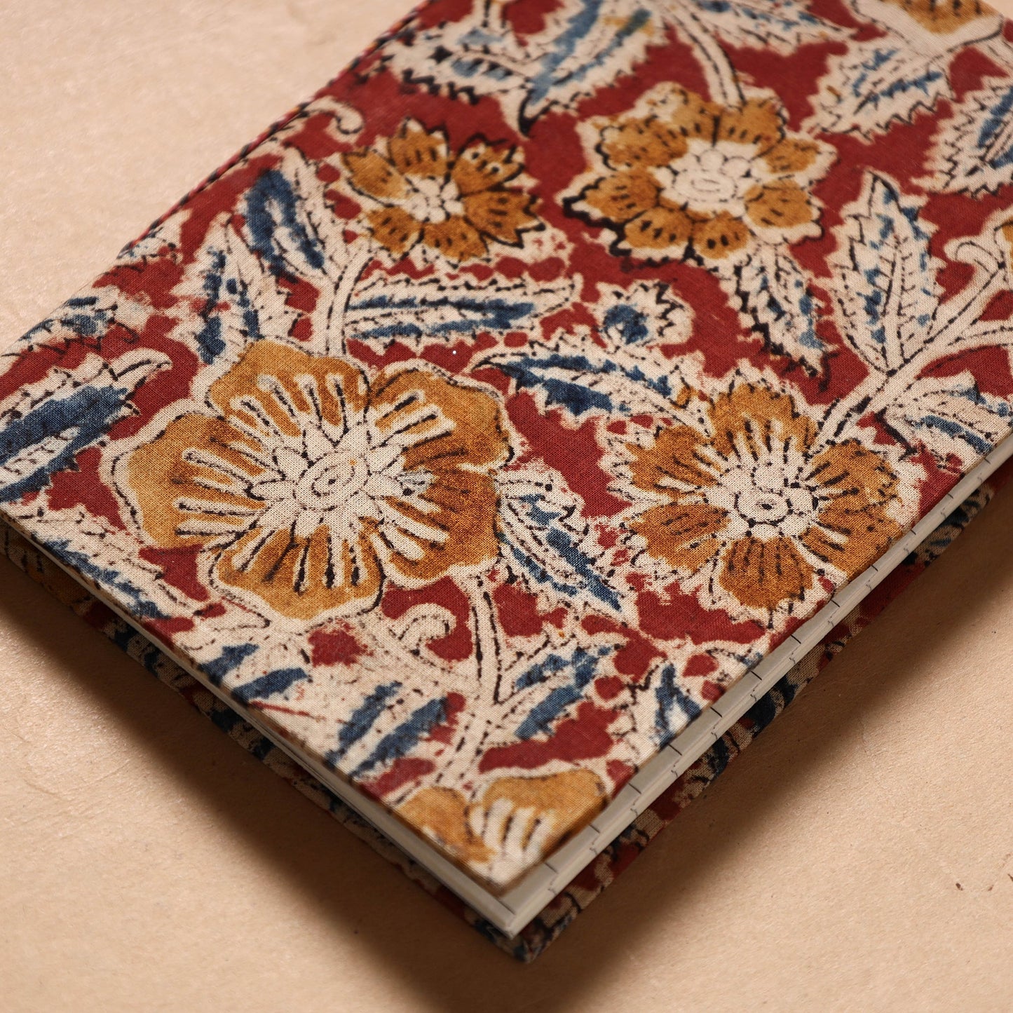 Kalamkari Fabric Cover Handmade Paper Notebook Online at iTokri.com