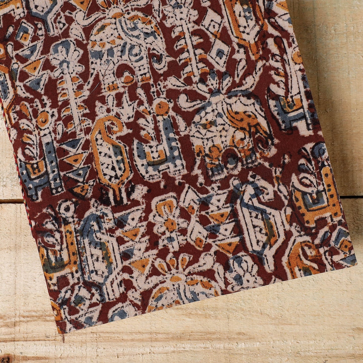 Kalamkari Fabric Cover Handmade Paper Notebook Online at iTokri.com