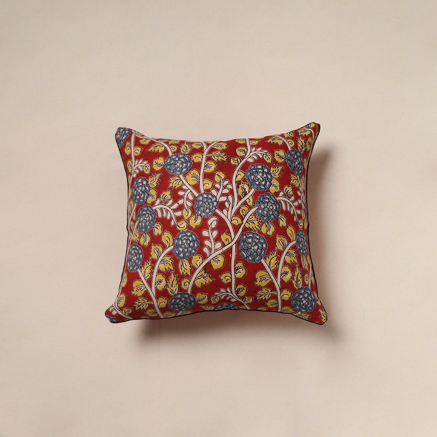 Kalamkari cushion cover 19 - handcrafted