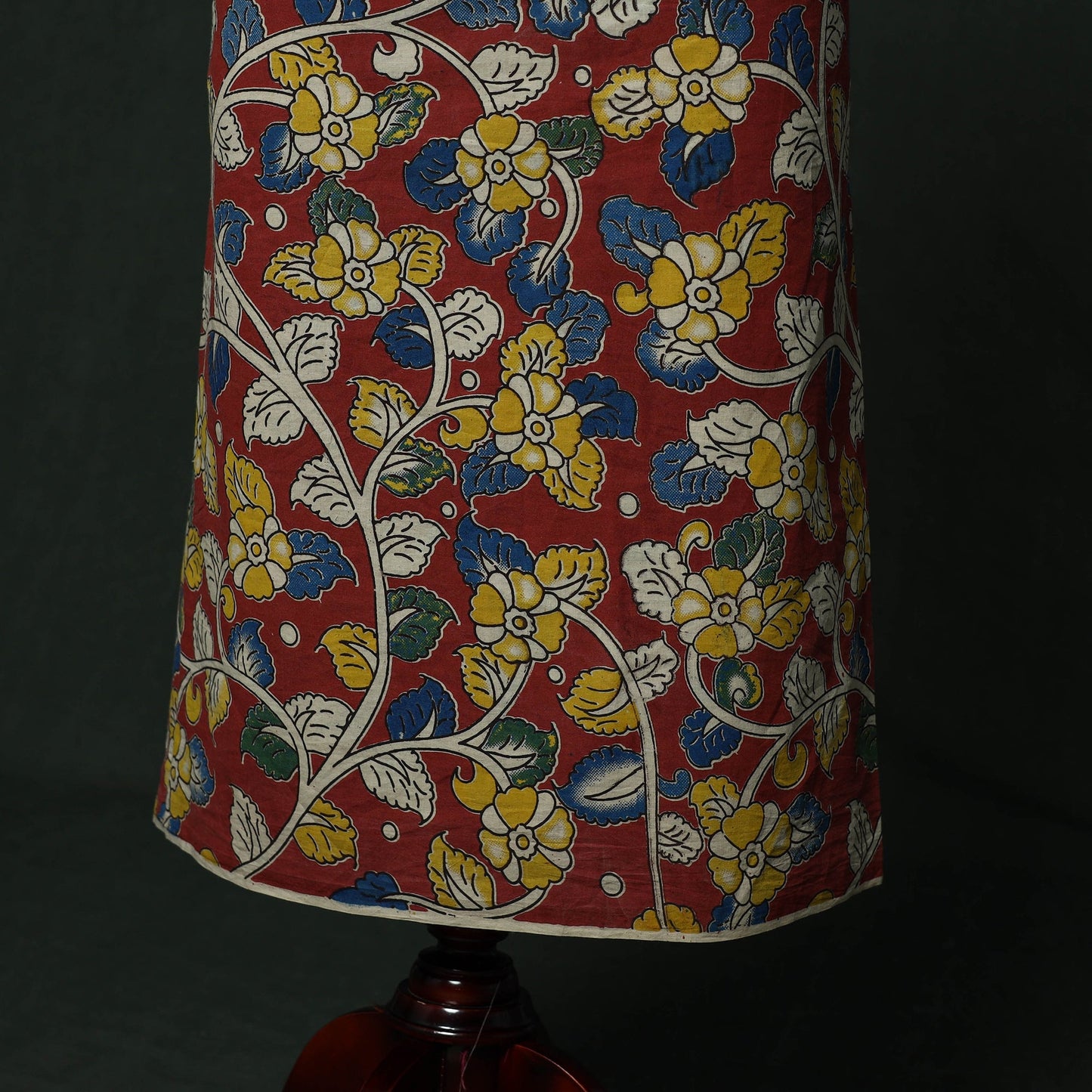Kalamkari printed cotton 2pc unstitched dress material 12