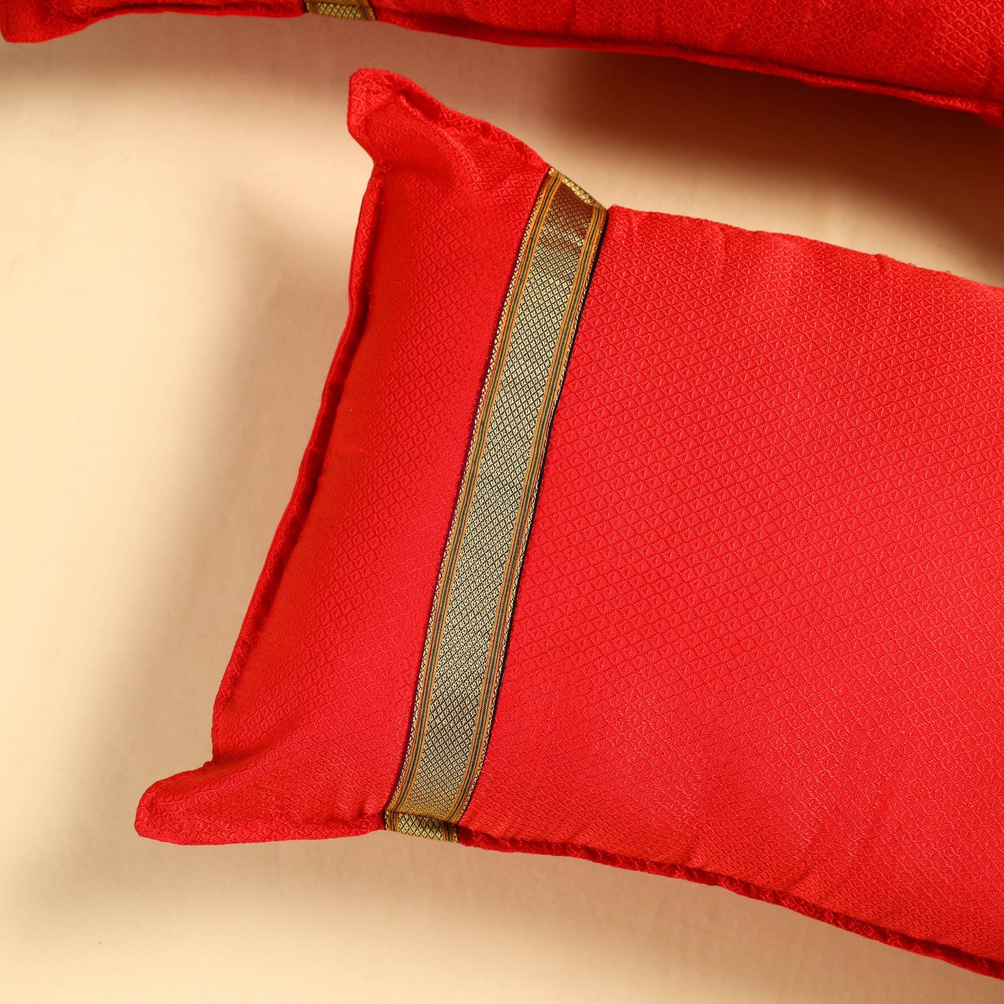 Khun Weave Cotton Pillow Covers (Set of 2)