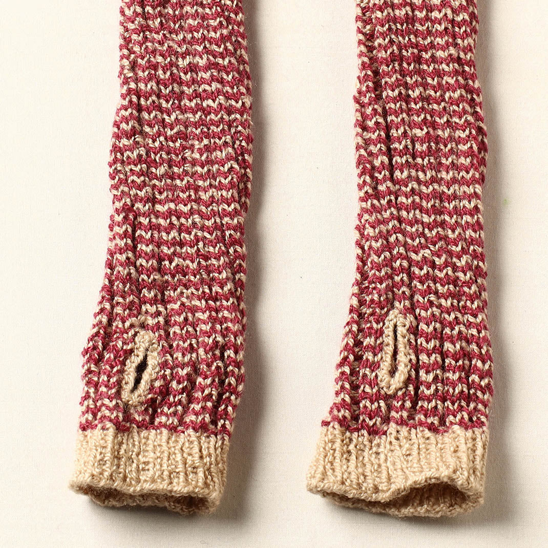 Kumaun Hand Knitted Woolen Hand Warmer