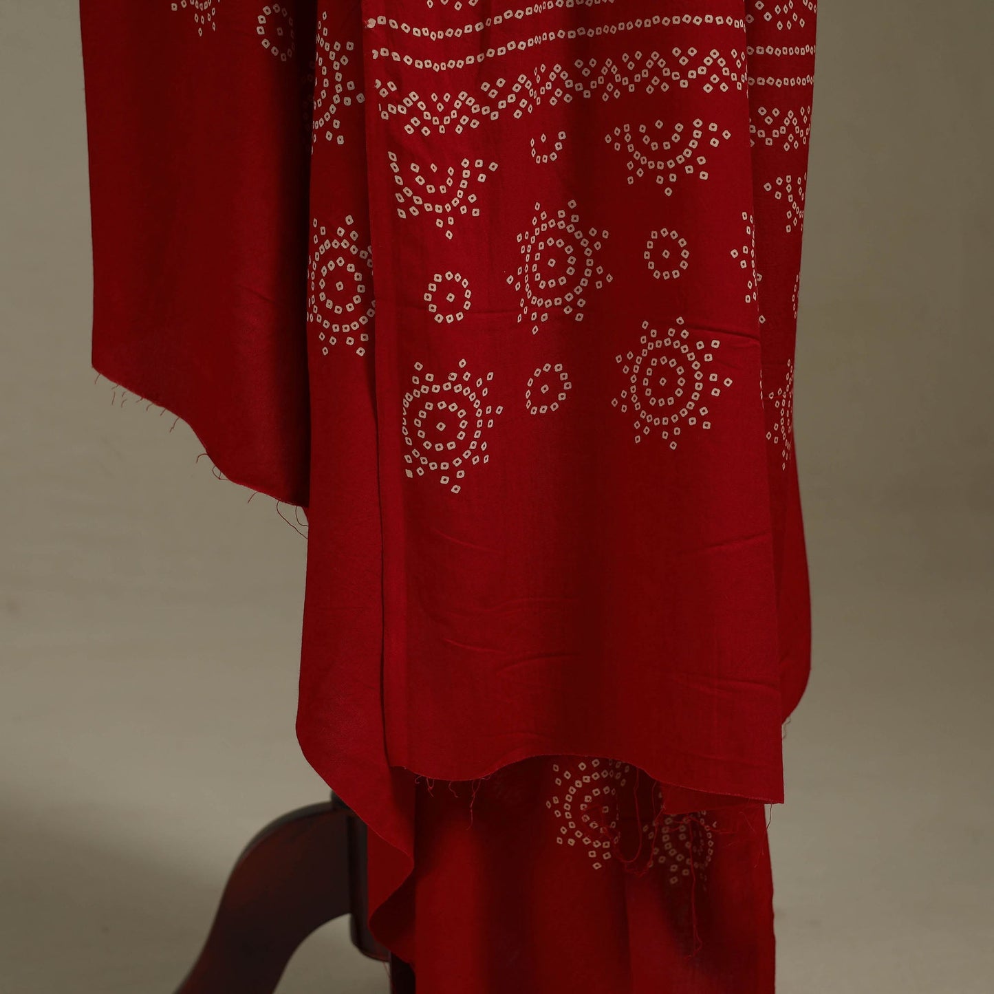 Kutch printed rayon dupatta 50 - handcrafted