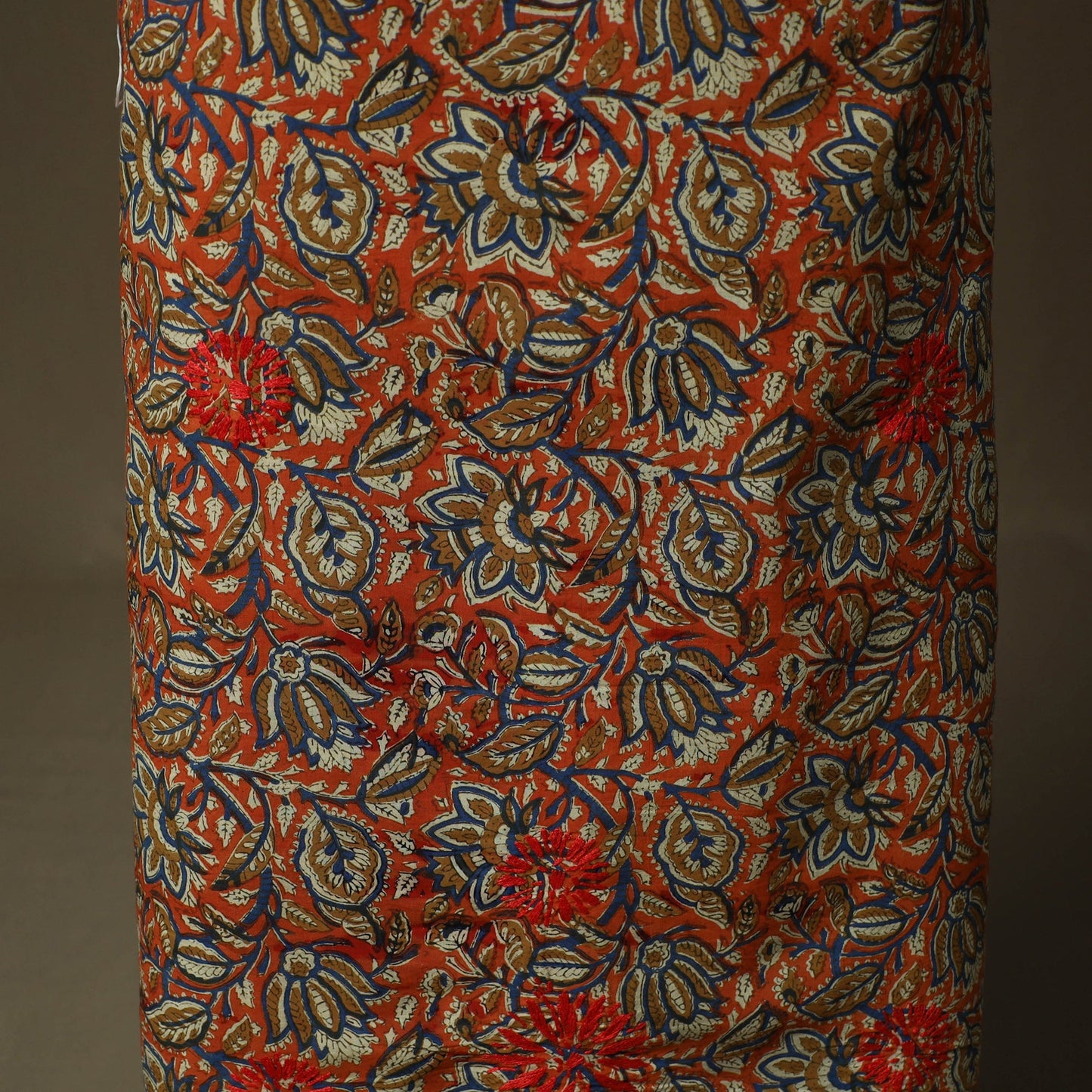 Lucknowi chikankari hand work kalamkari unstitched kurta
