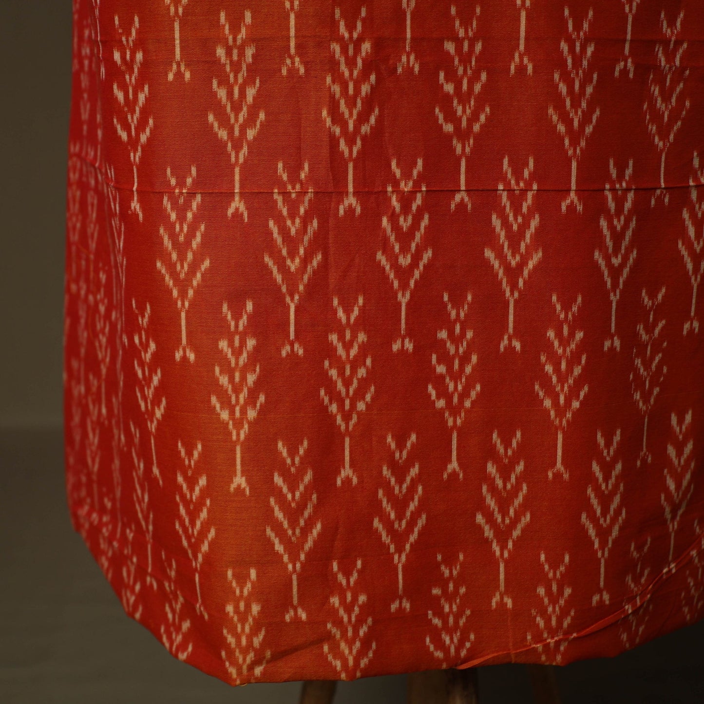 Handloom mercerised cotton pochampally ikat 2pc unstitched