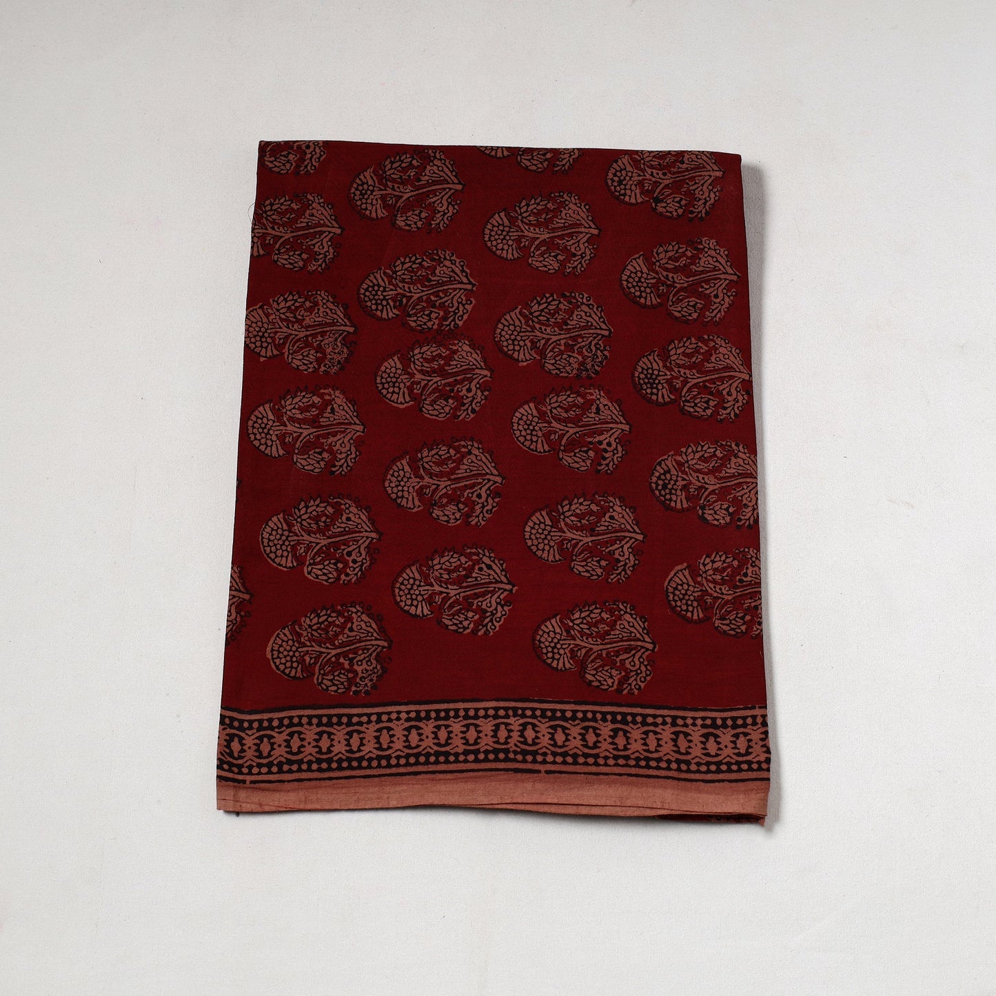 Bagh Block Printed Cotton Precut Fabric (1 Meter) 51 Online at iTokri.com