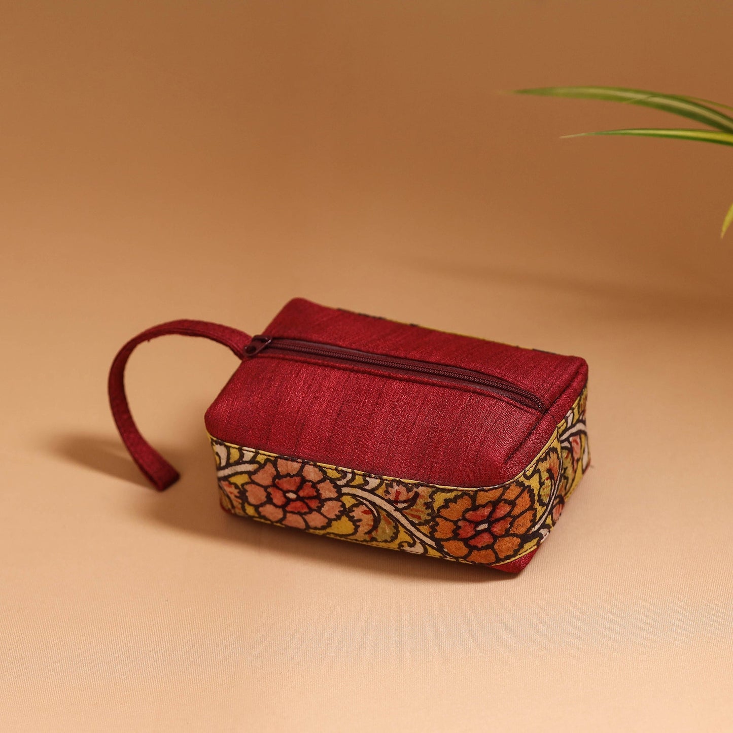 Natural dyed handpainted kalamkari multipurpose