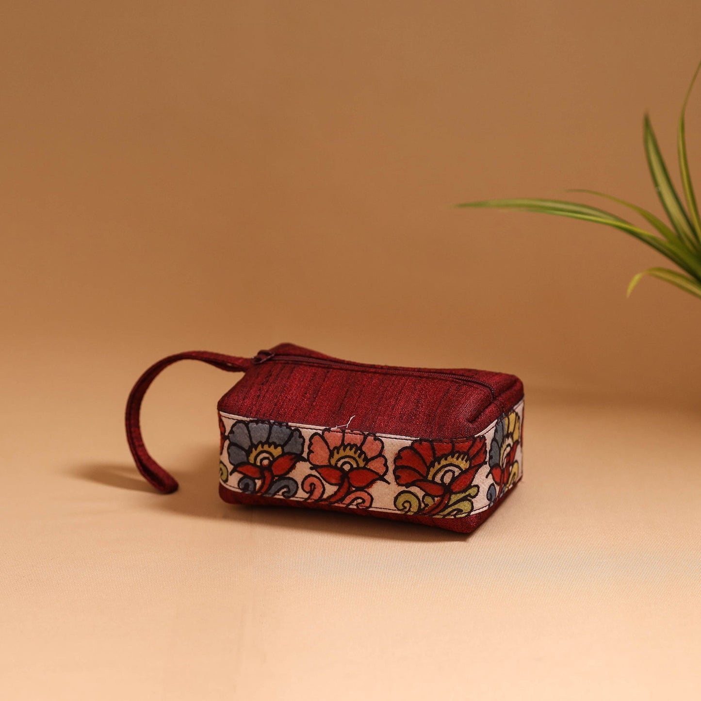 Natural dyed handpainted kalamkari multipurpose