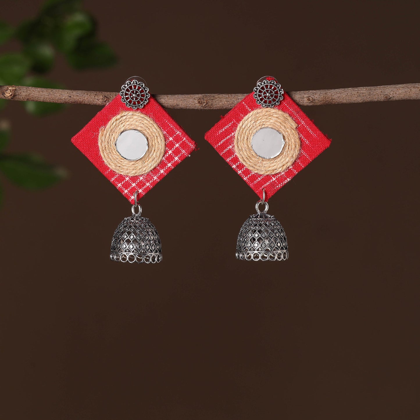 German Silver Earrings