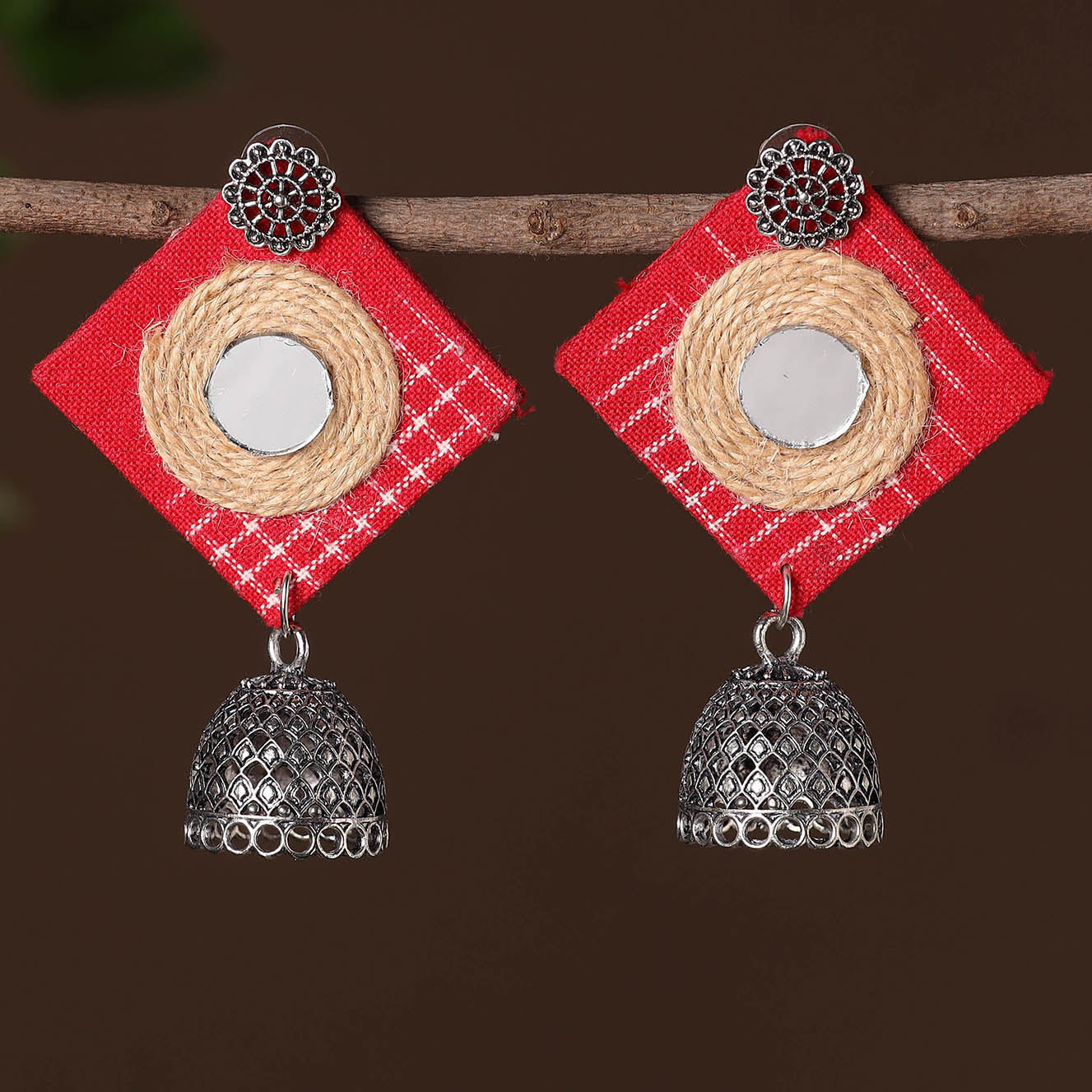 German Silver Earrings