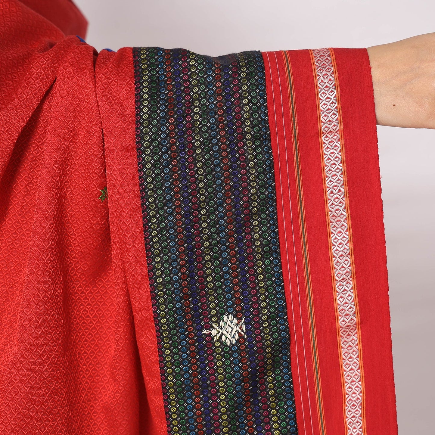 Hand Embroidery Cotton Dupatta