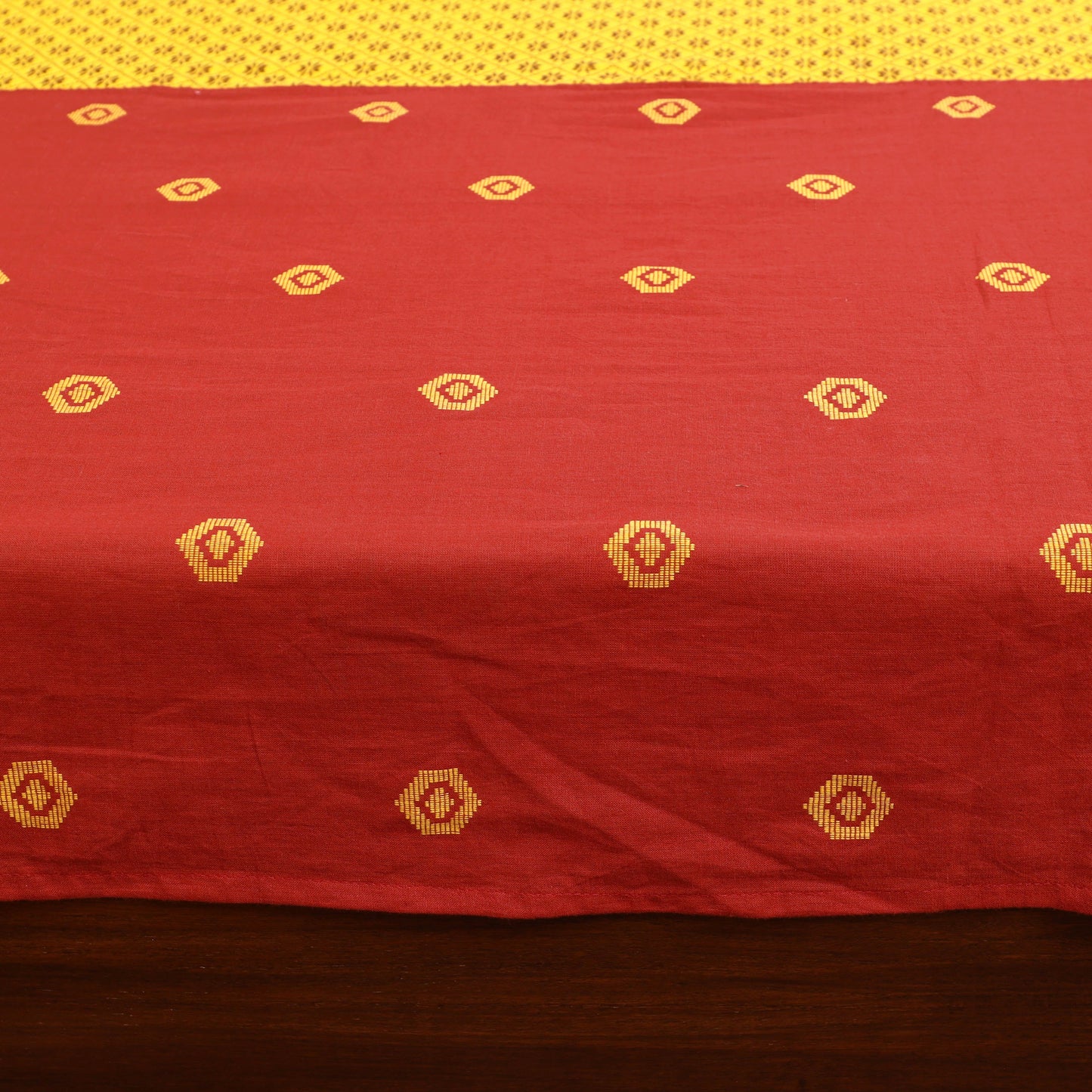 Patchwork Cotton Double Jacquard Bedsheet Set