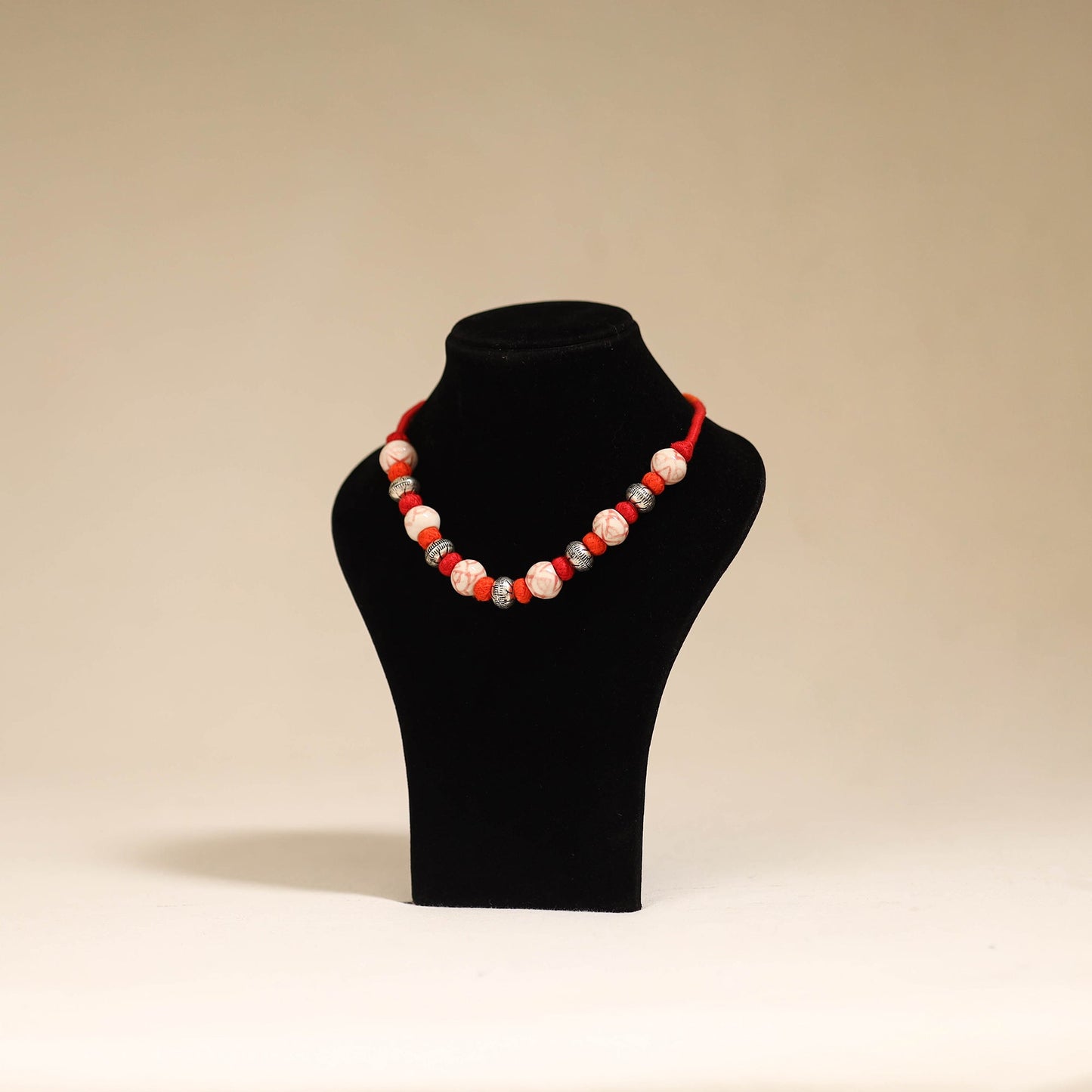 Patwa thread beads necklace by kailash 26 - handcrafted