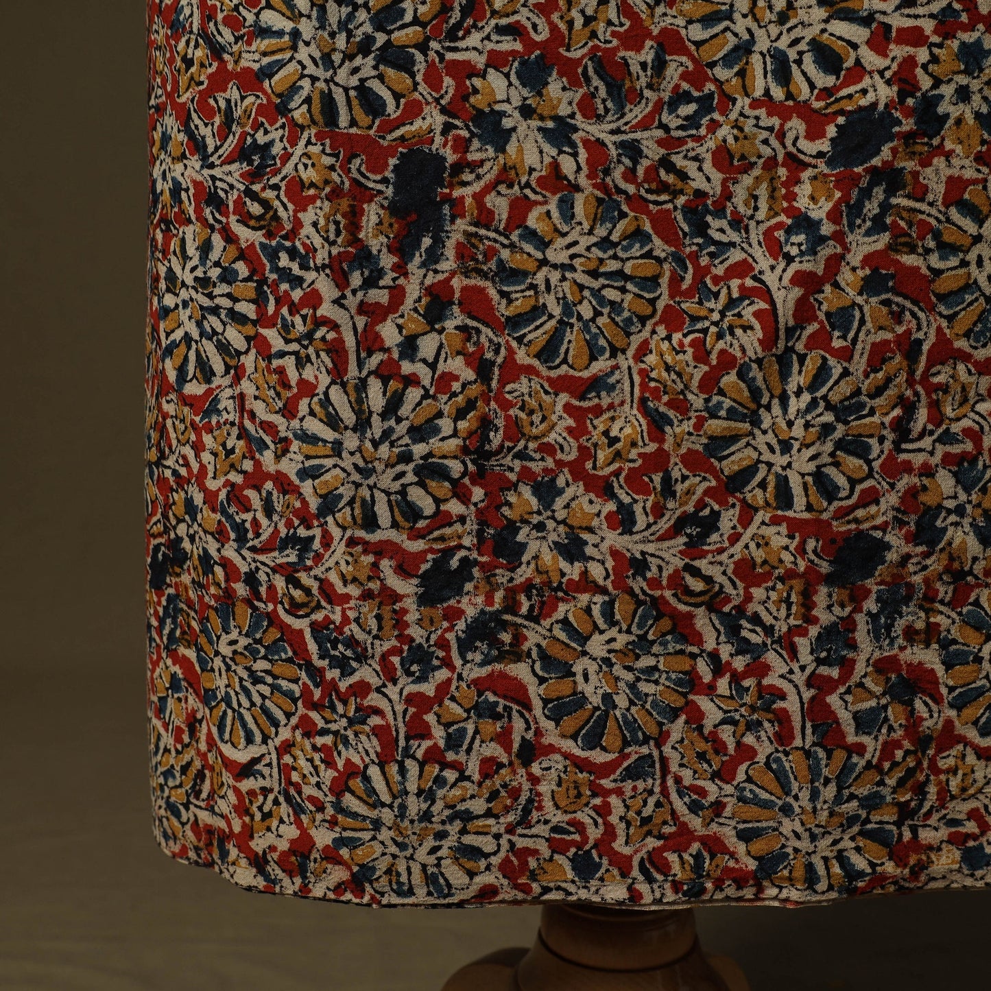 Pedana hand block print natural dyed cotton kalamkari 2pc