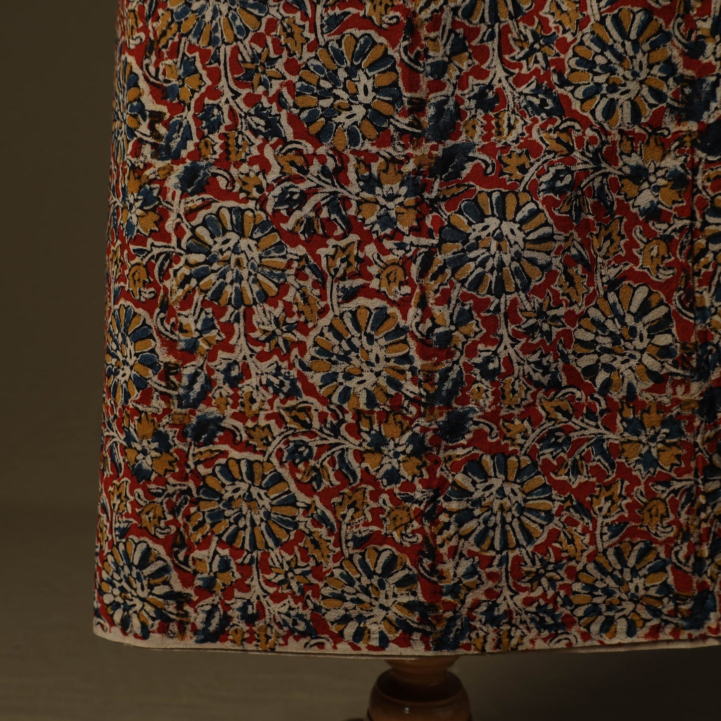 Pedana hand block print natural dyed cotton kalamkari 2pc
